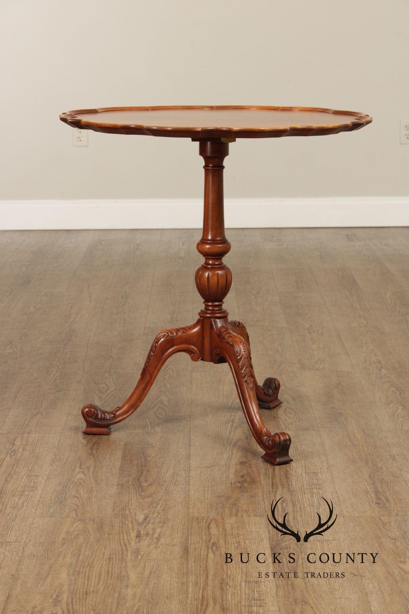 Georgian Style Mahogany Tilt Top Table