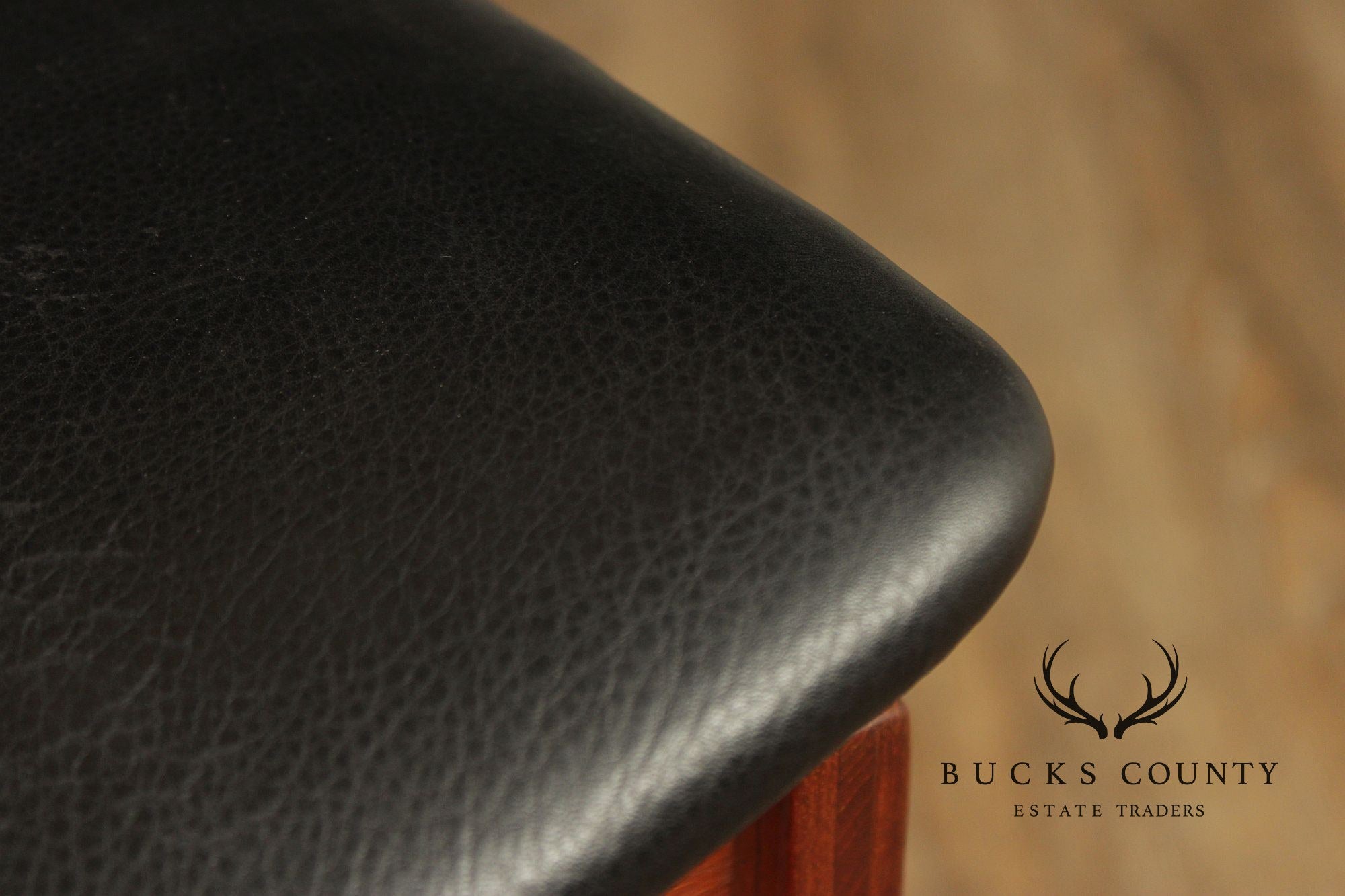 Mid Century Danish Teak Floating Seat Stool By Inger Klingenberg For France & Søn