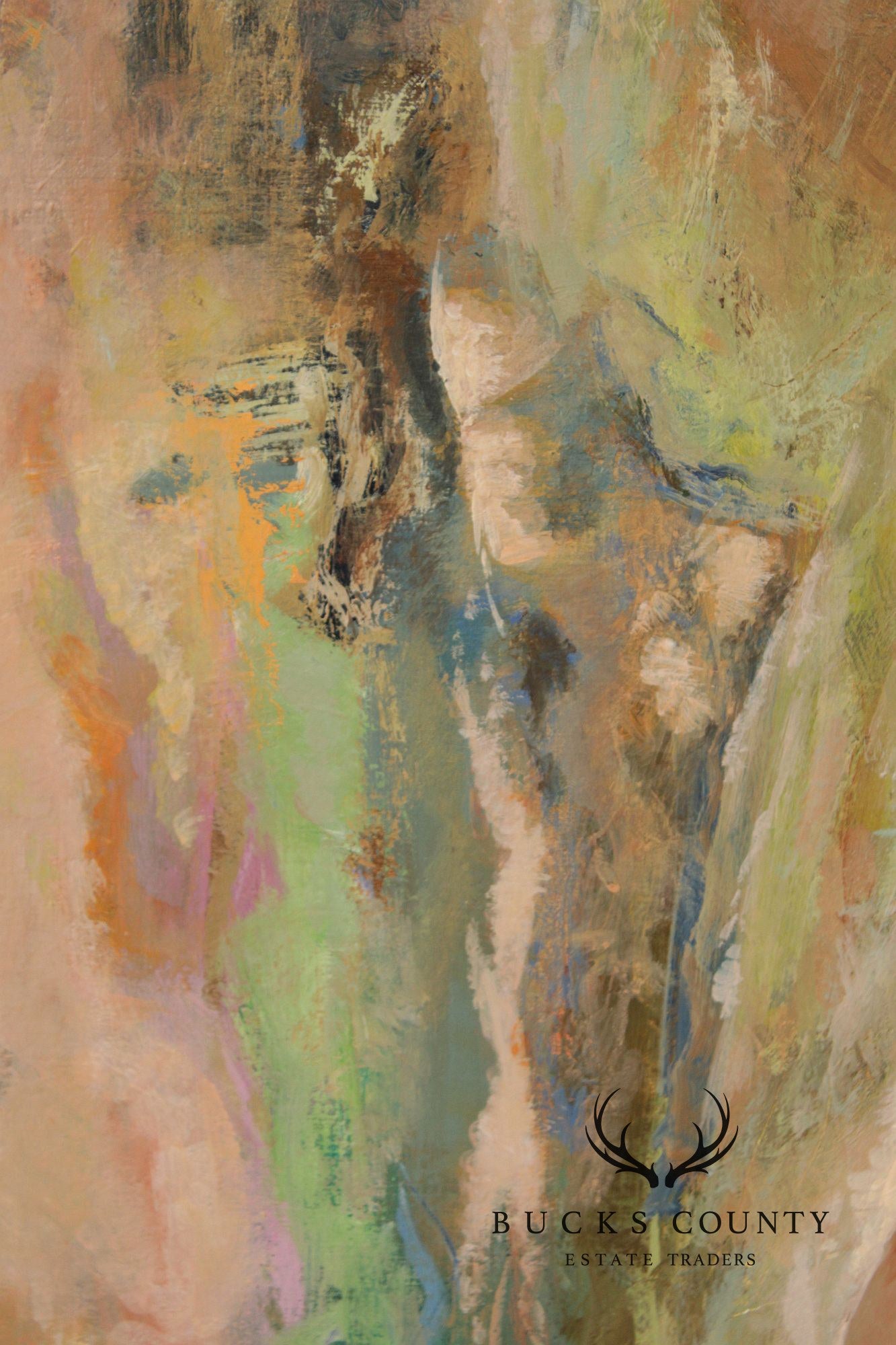 Wallace Bassford Impressionist Style Oil Painting, 'Regalia'