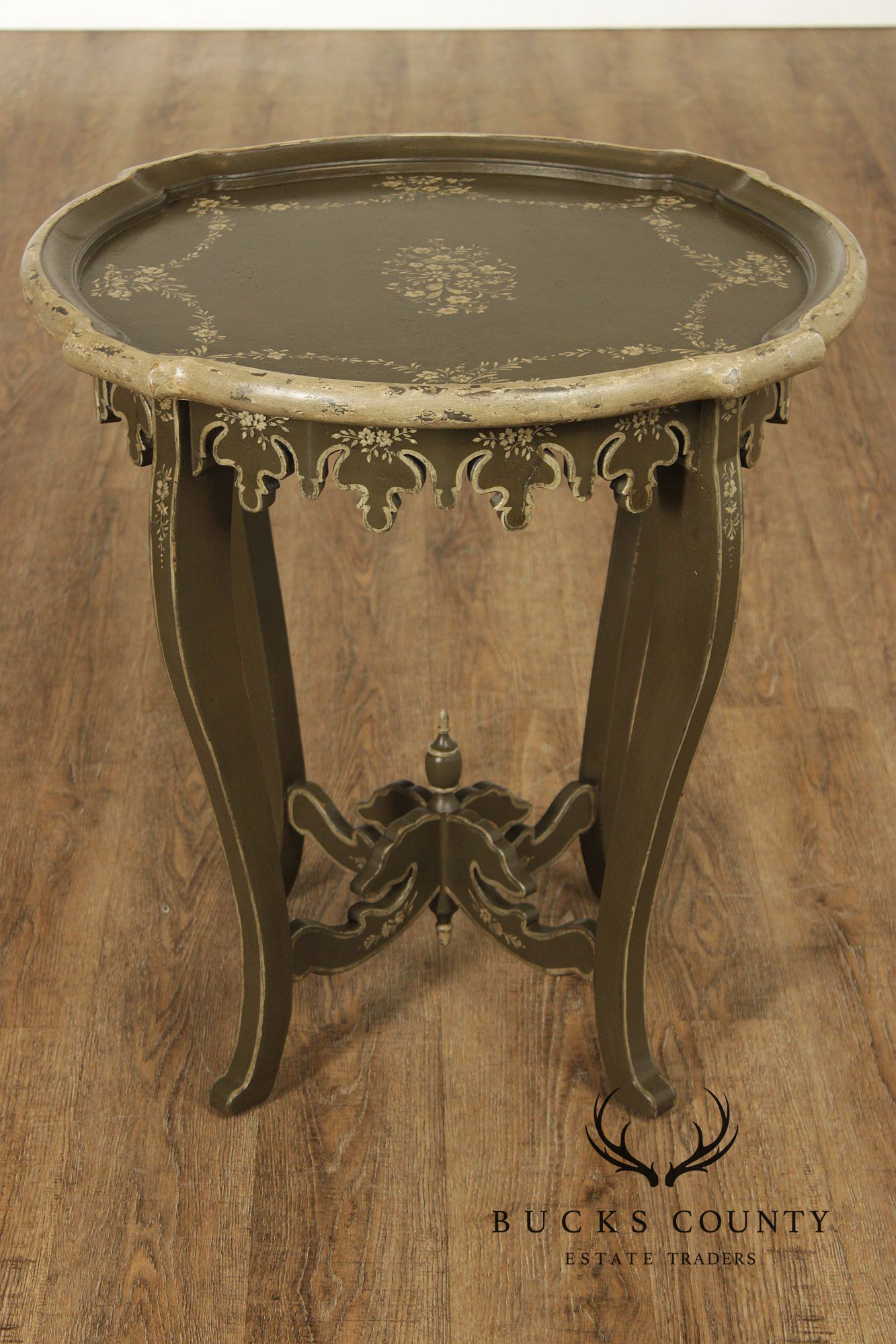 Amy Howard Collection Italian Florentine Style Side Table