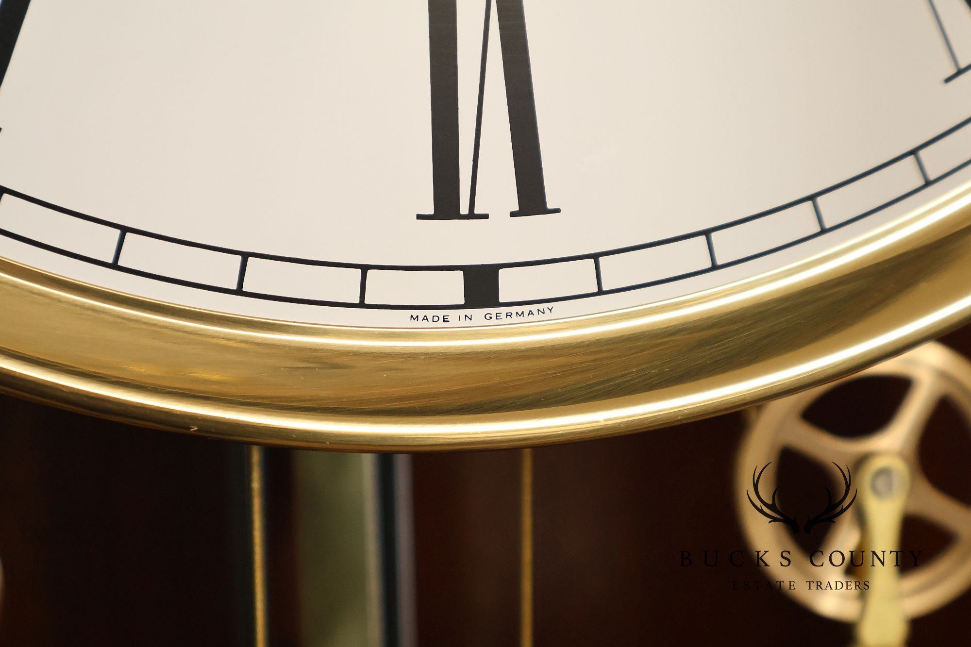 Sligh Dorset Flame Mahogany Grandfather Clock