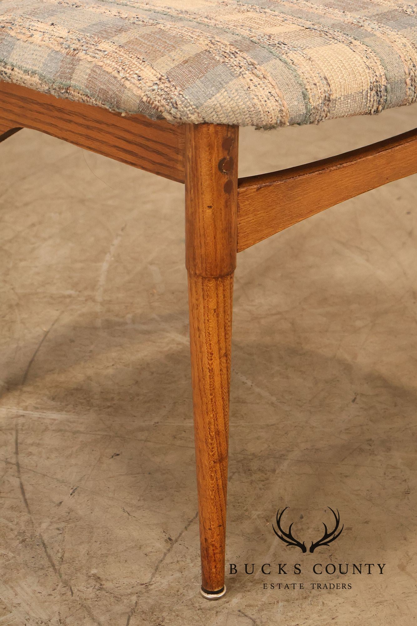 Lane Perception Mid Century Modern Walnut Side Chair