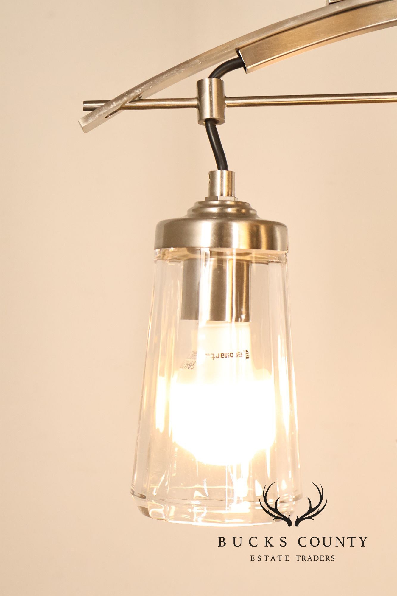 Minka-Lavery 'Poleis' Brushed Nickel Five-Light Chandelier