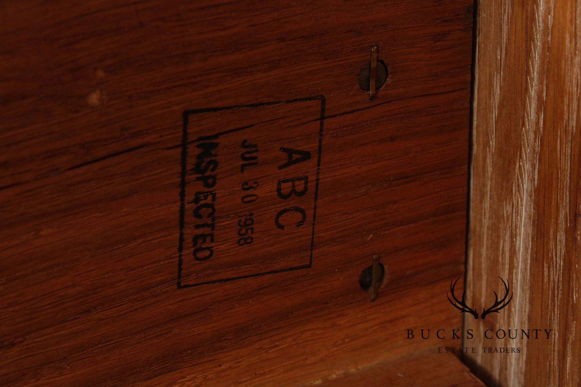 Brandt Ranch Oak Slatted Full Bed