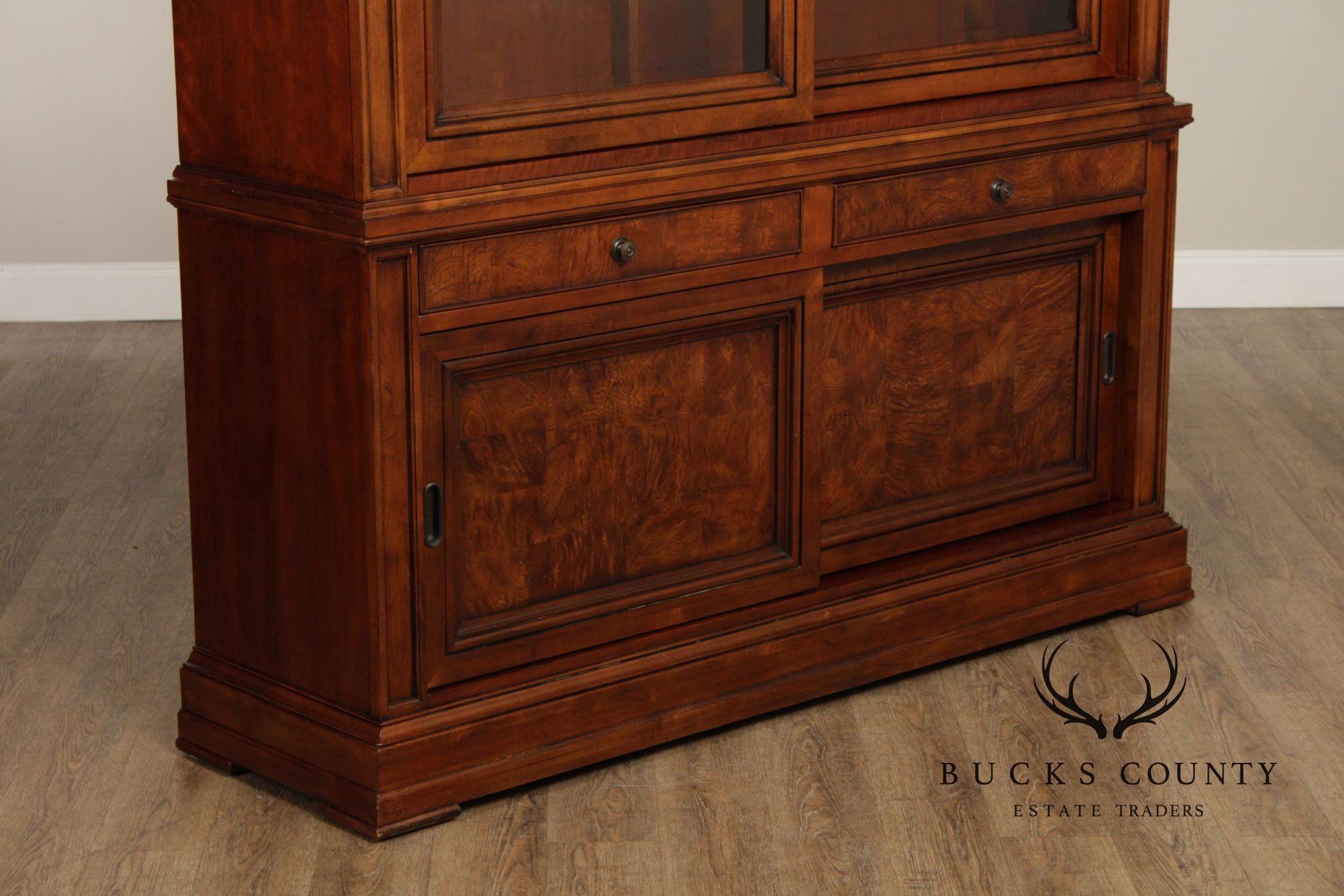 Ethan Allen 'Townhouse' Burlwood Bookcase