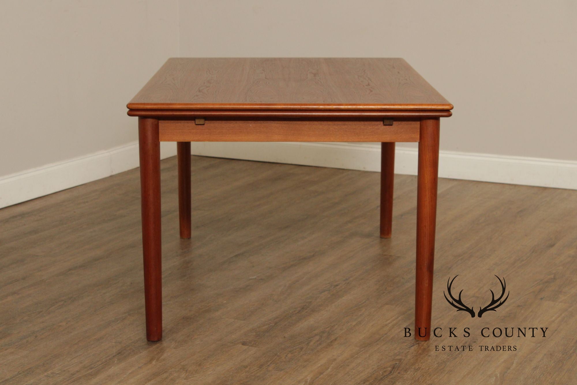 AM Mobler 1960s Danish Modern Teak Refectory Dining Table