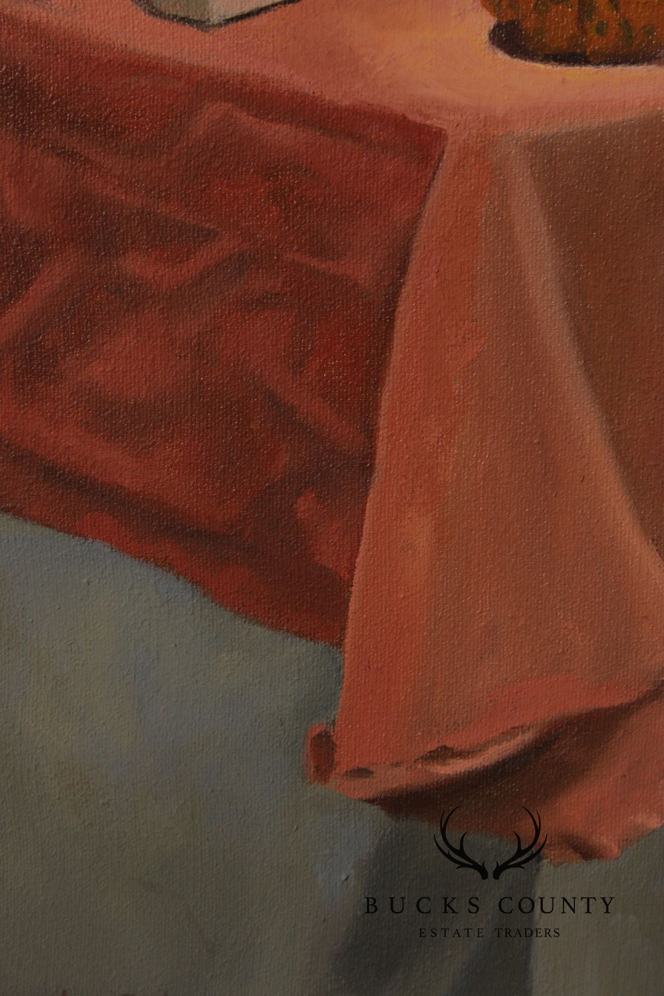 Dante Celia Surrealist Still-Life Oil Painting