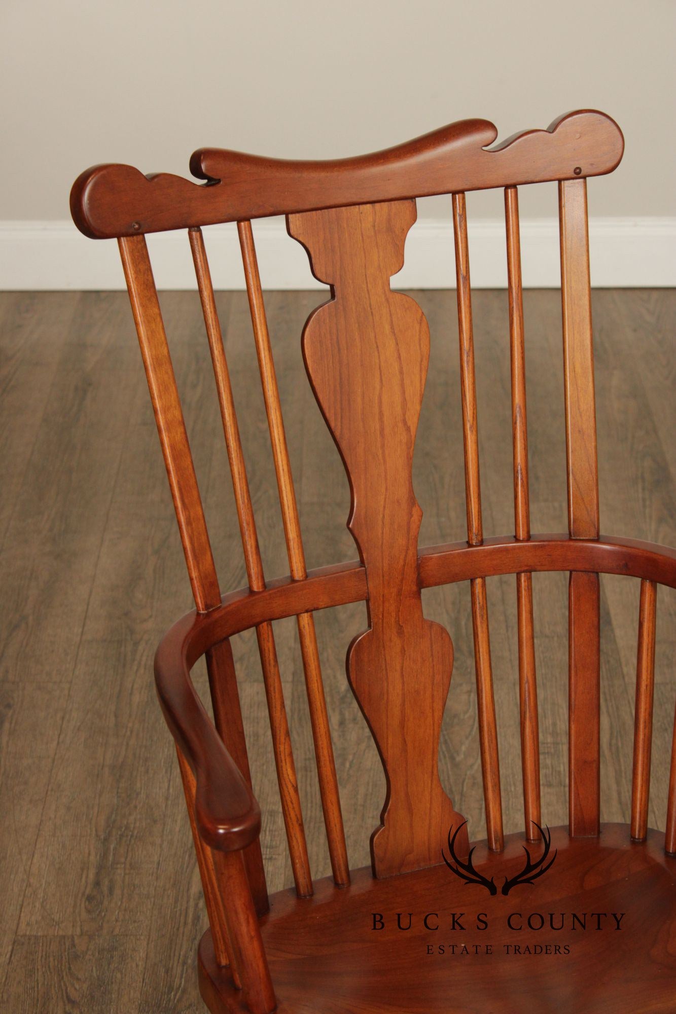 Stickley Vintage Cherry Windsor Armchair