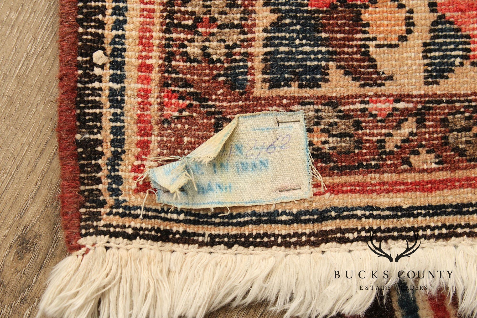 Vintage Persian Hand Knotted  Heriz Area Rug 8' 9" x 11' 11"