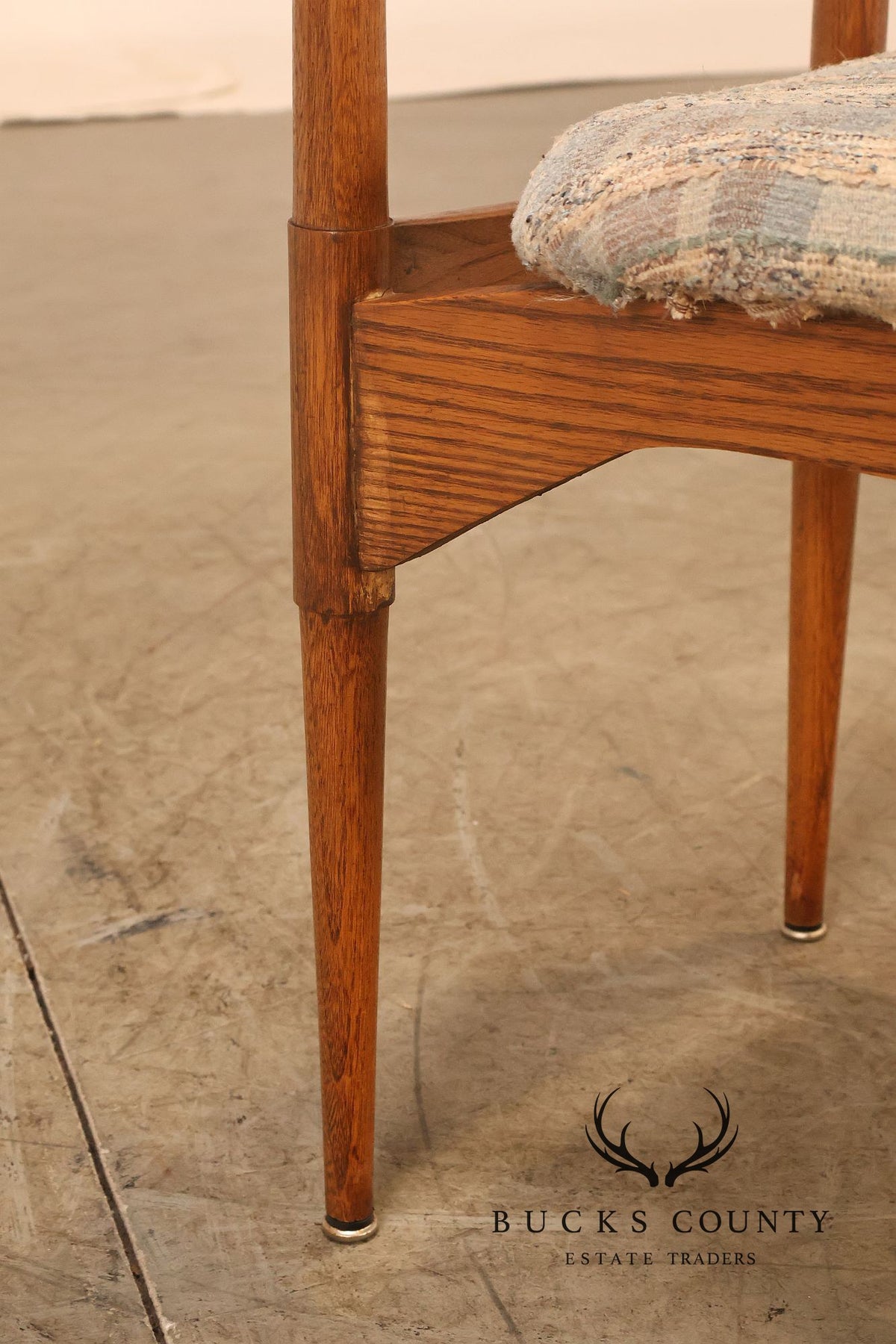 Lane Perception Mid Century Modern Walnut Side Chair