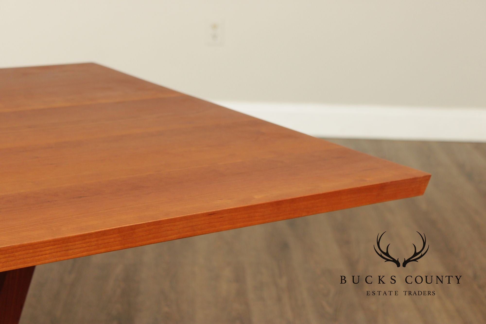Thomas Moser Cherry Edo Trestle Dining Table