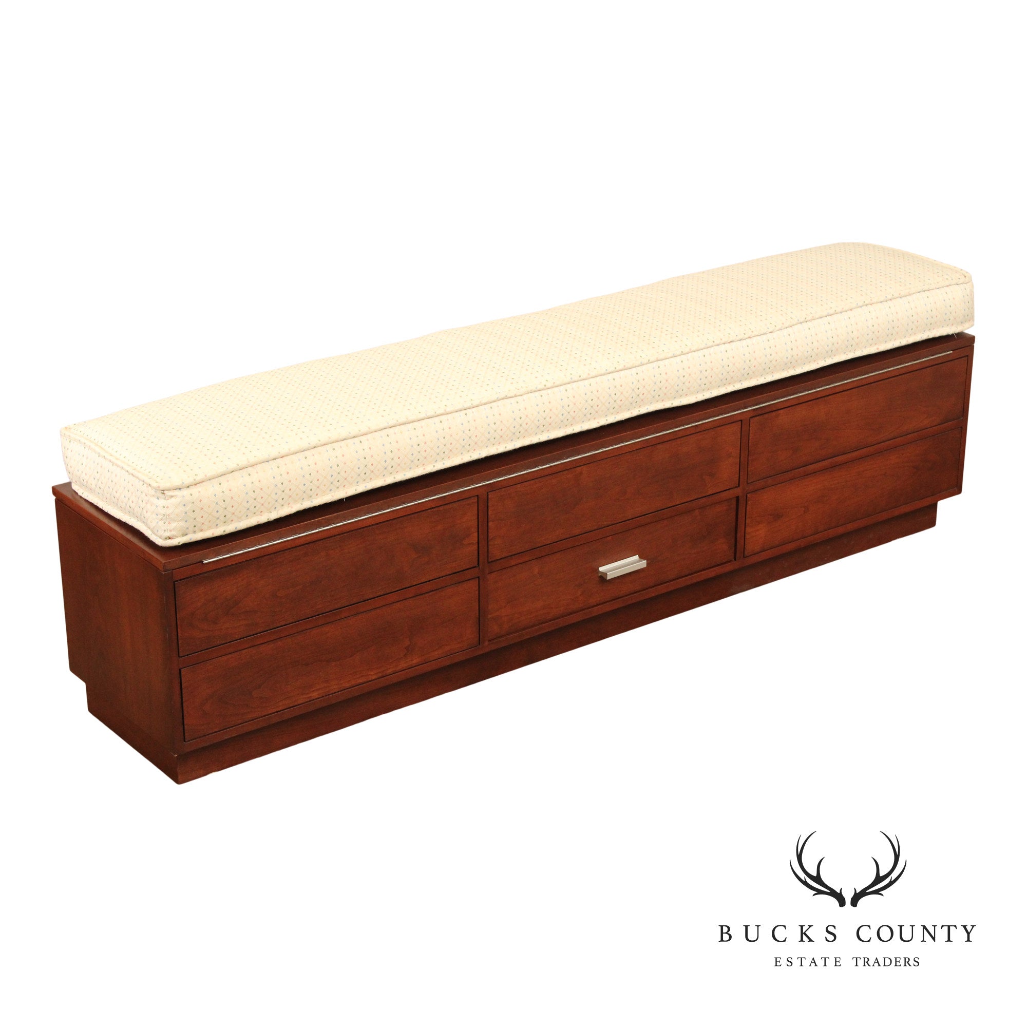 Taylor Made Custom Crafted Cherry Storage Bench