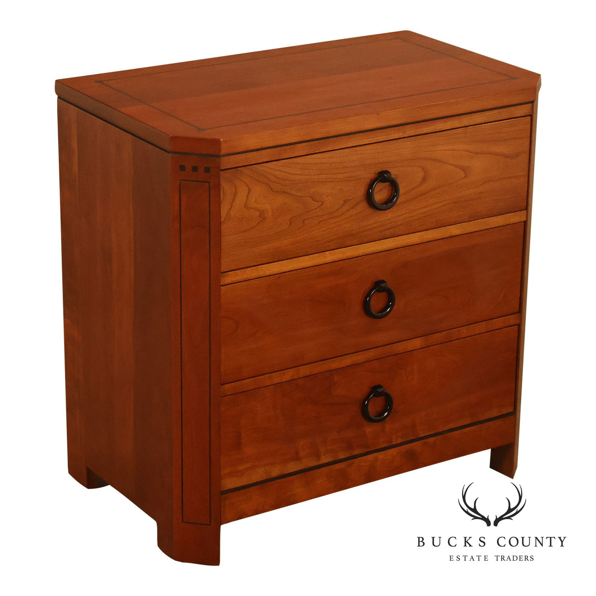 Stickley 21st Century Collection Cherry Three-Drawer Nightstand