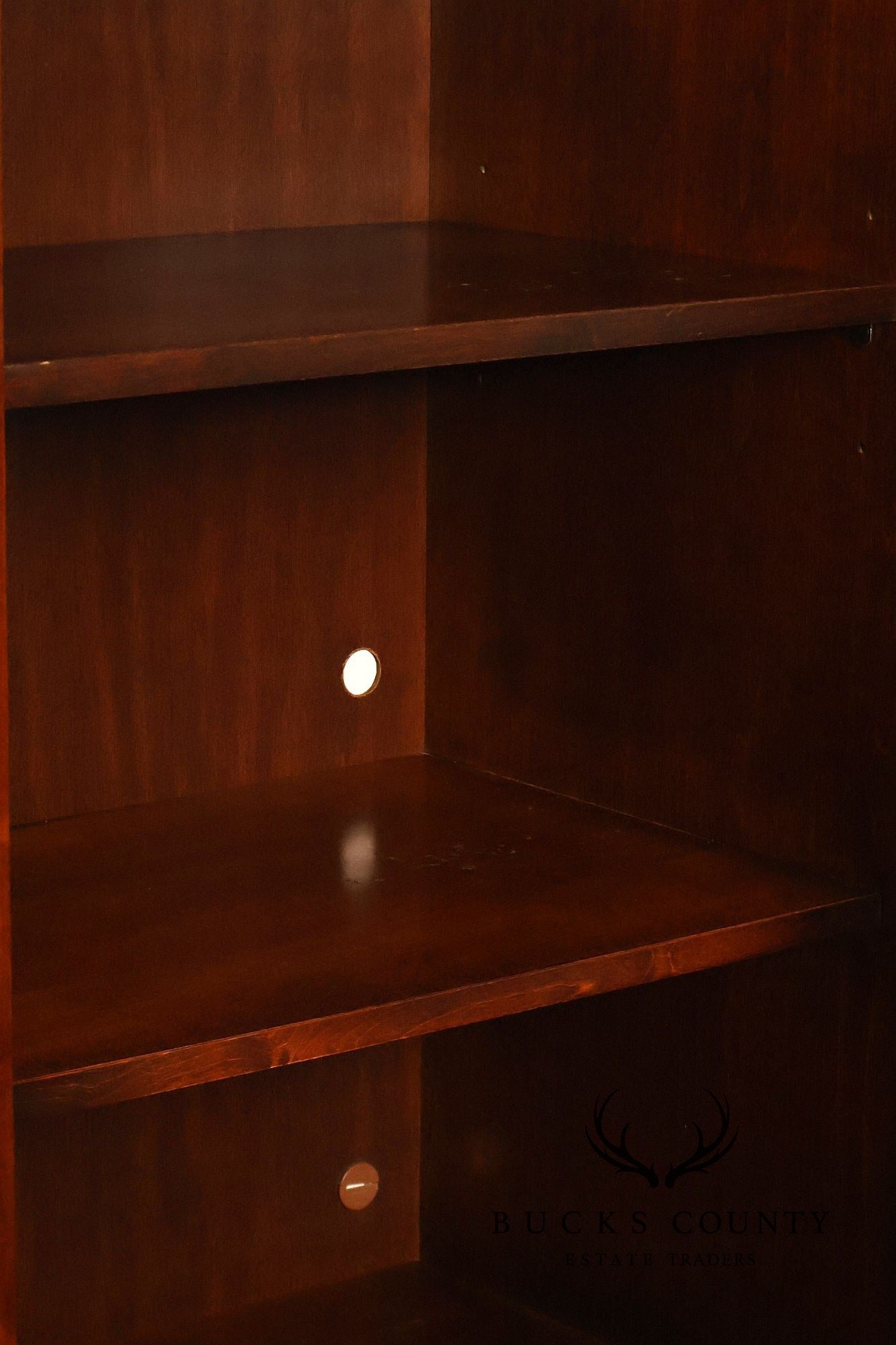 Bernhardt Pair Of Asian Campaign Style Linen Cabinets