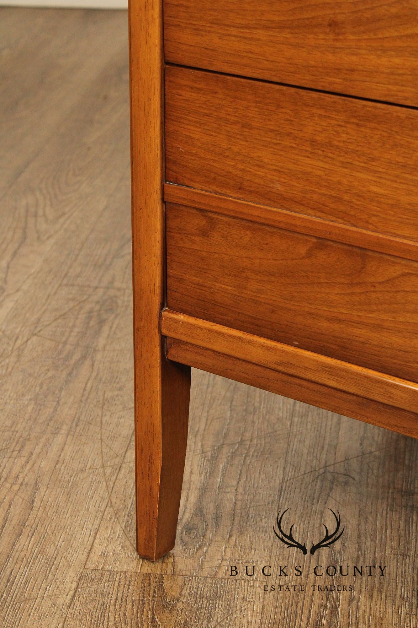 Mid Century Modern Walnut Tall Chest