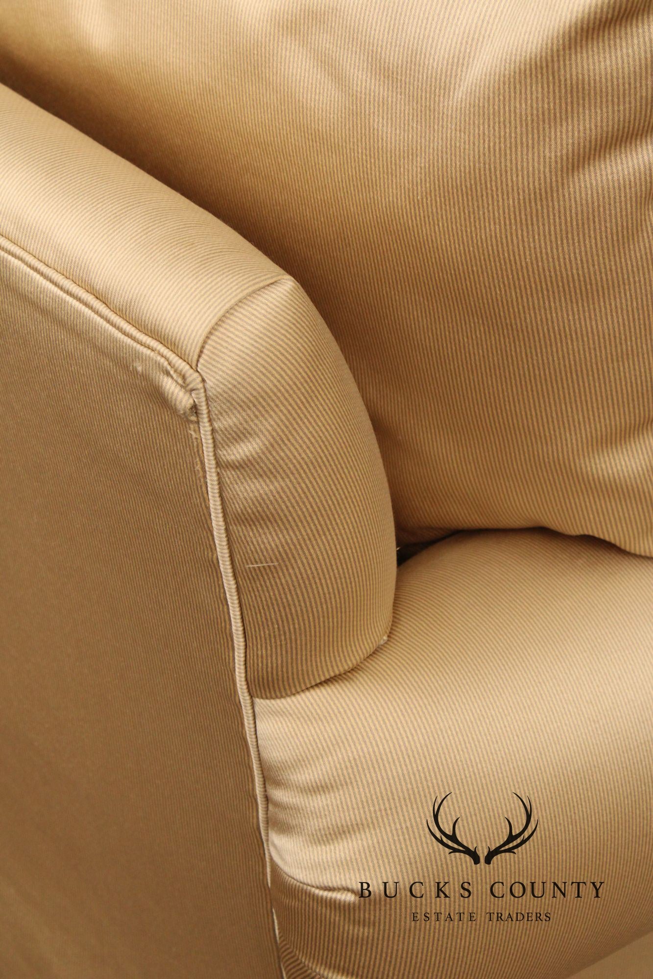 Alexandria Classic Rolled Arm Lounge Chair
