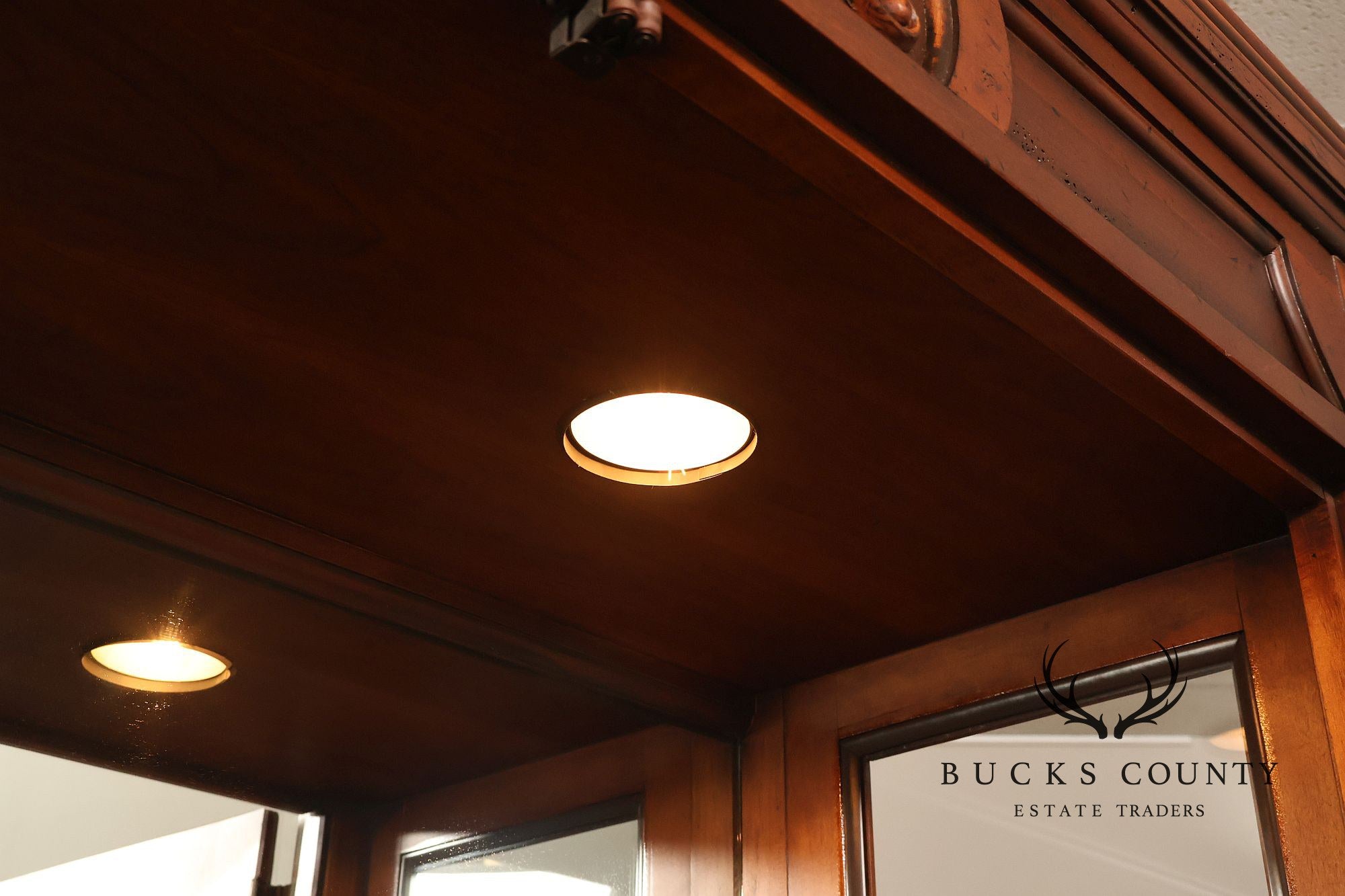 Hickory White Chateau Collection French Style Bunching Curio Cabinet