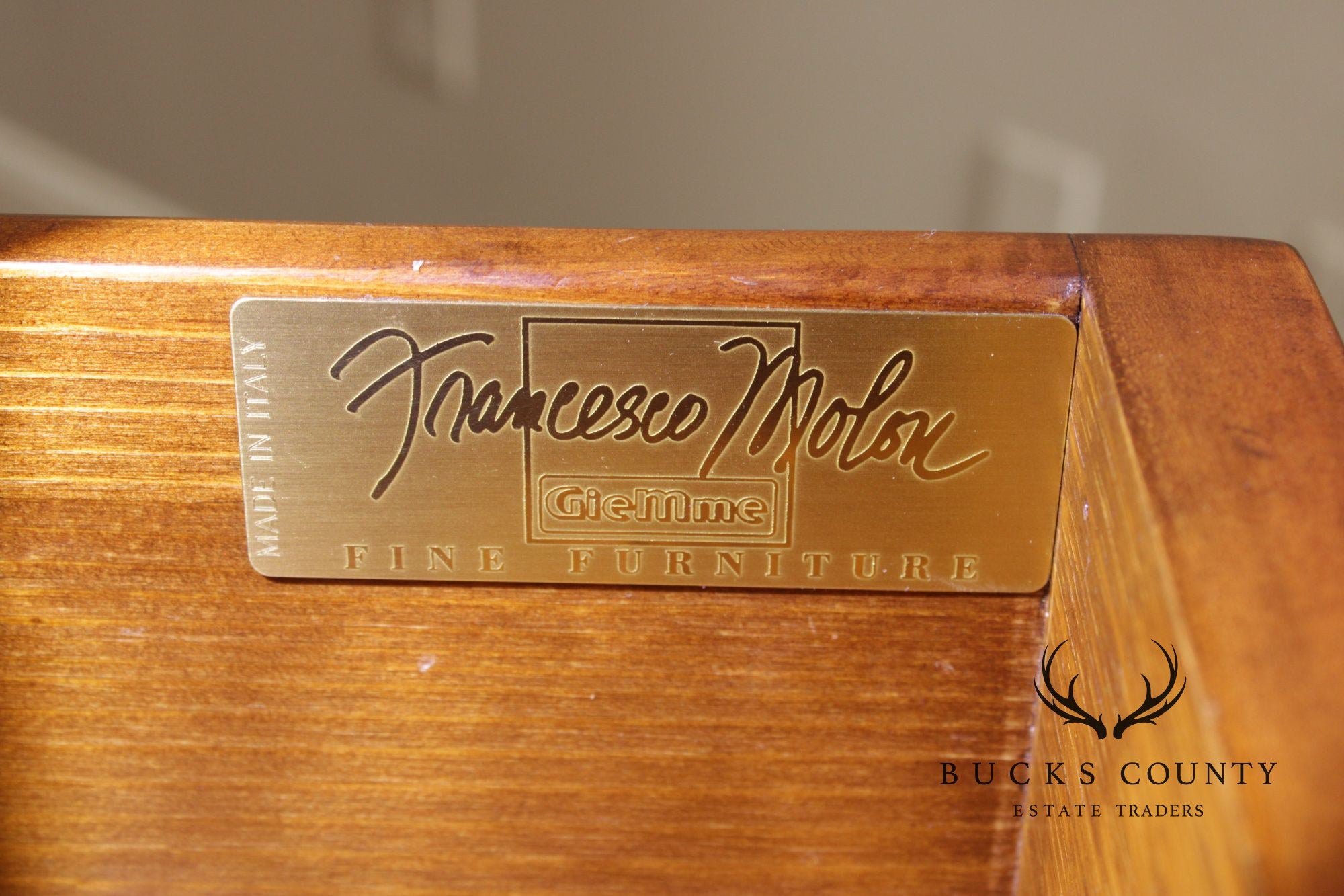 Francesco Molon XVI Century Style Walnut Carved Sideboard