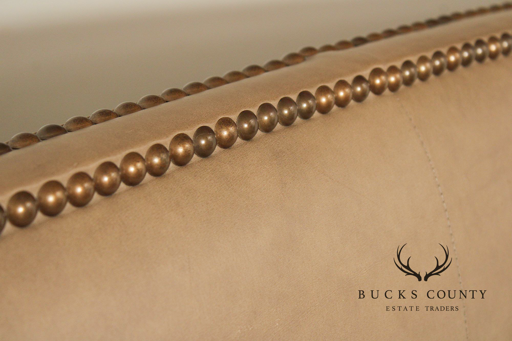 Hickory Chair Leather 'Chelsea' King Bed