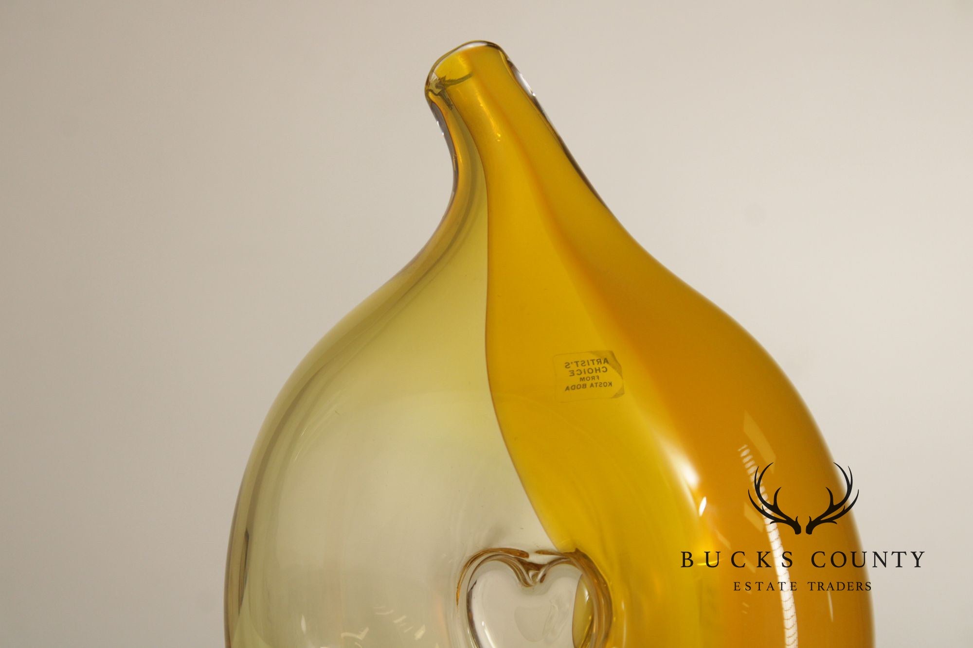 Kosta Boda 'Bali' Blown Glass Vase