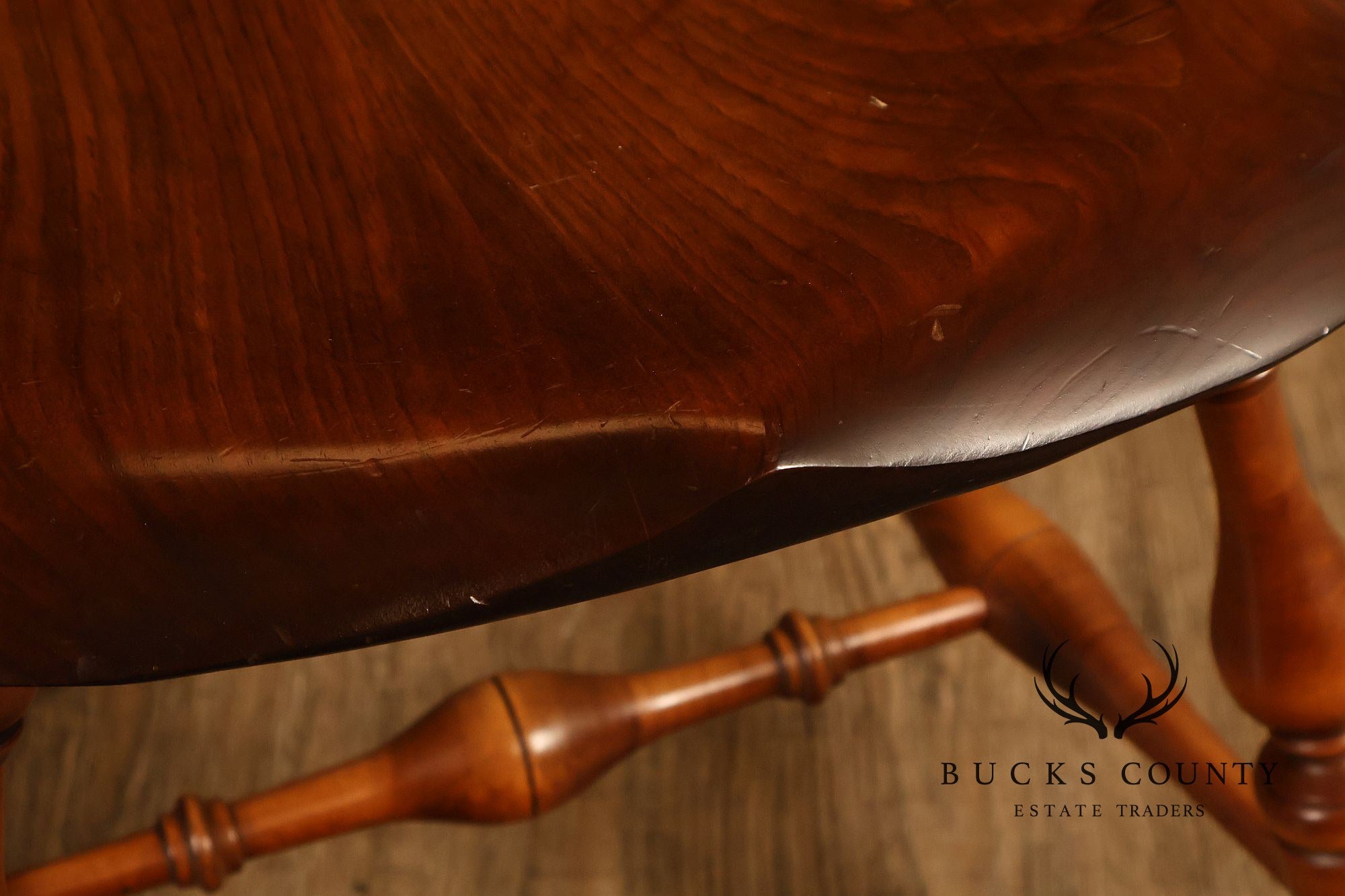 Warren Chairs Works Set of Ten Windsor Dining Chairs