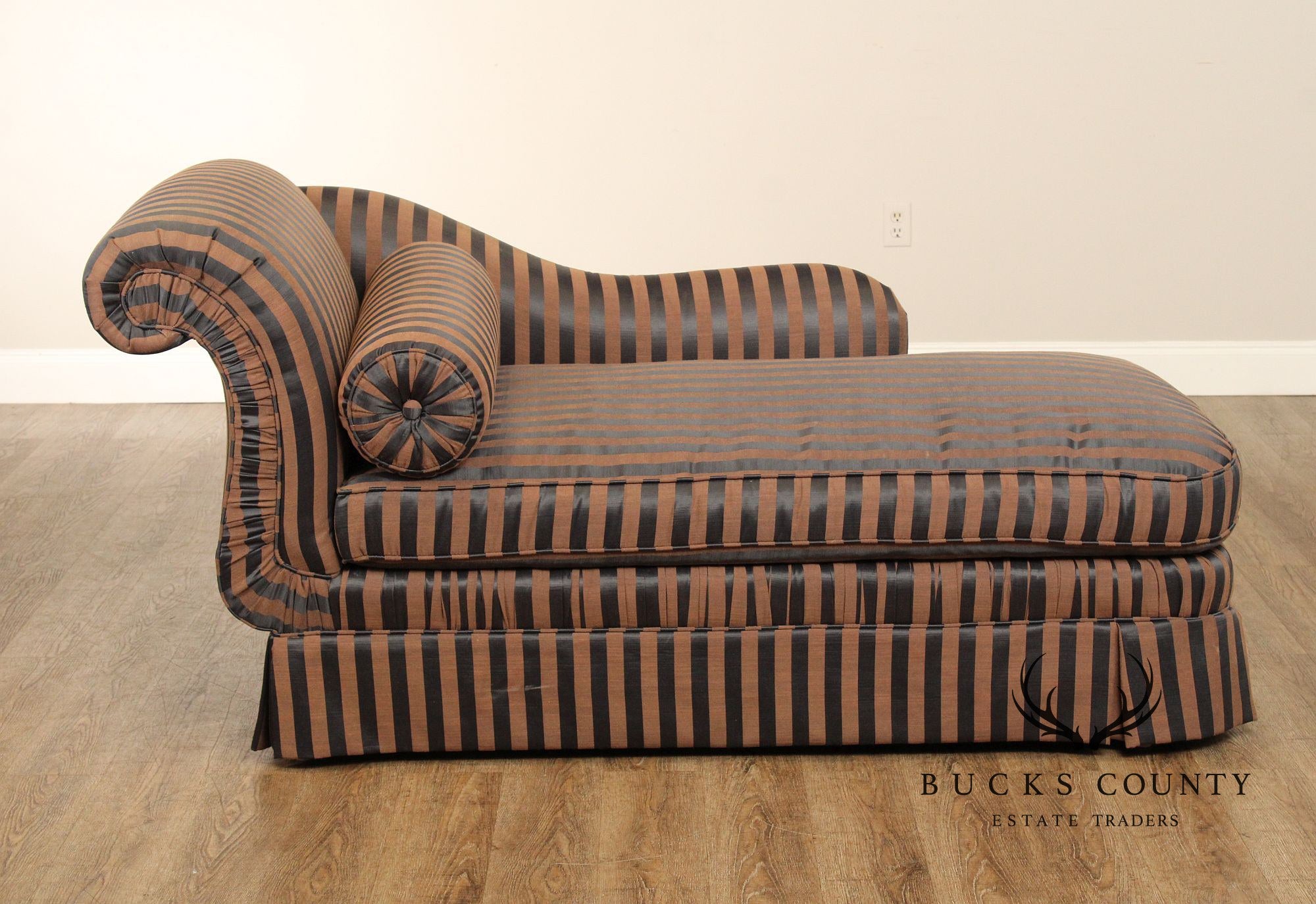 Century Furniture  Custom Upholstered Chaise Lounge