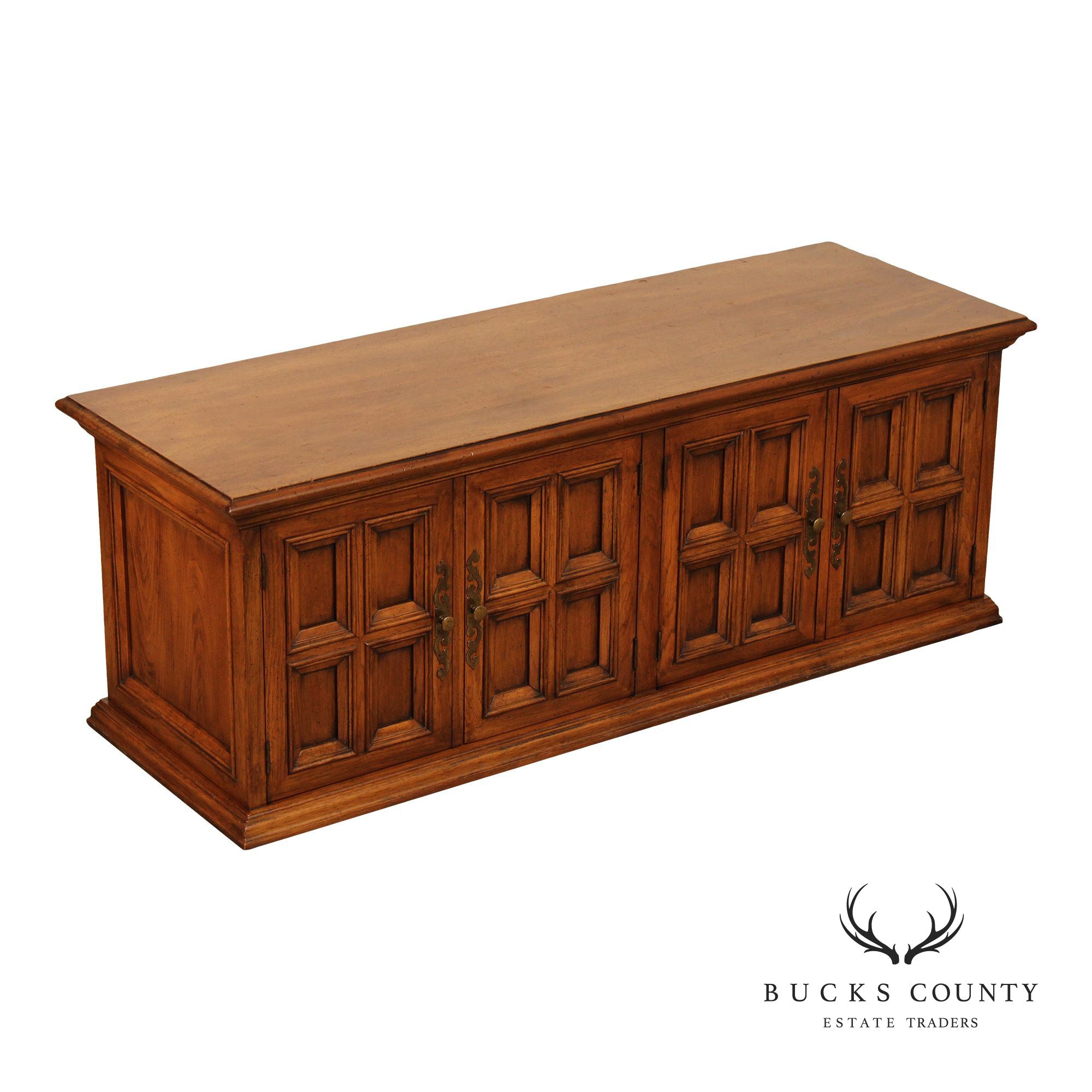 Hekman Vintage Walnut Media Console