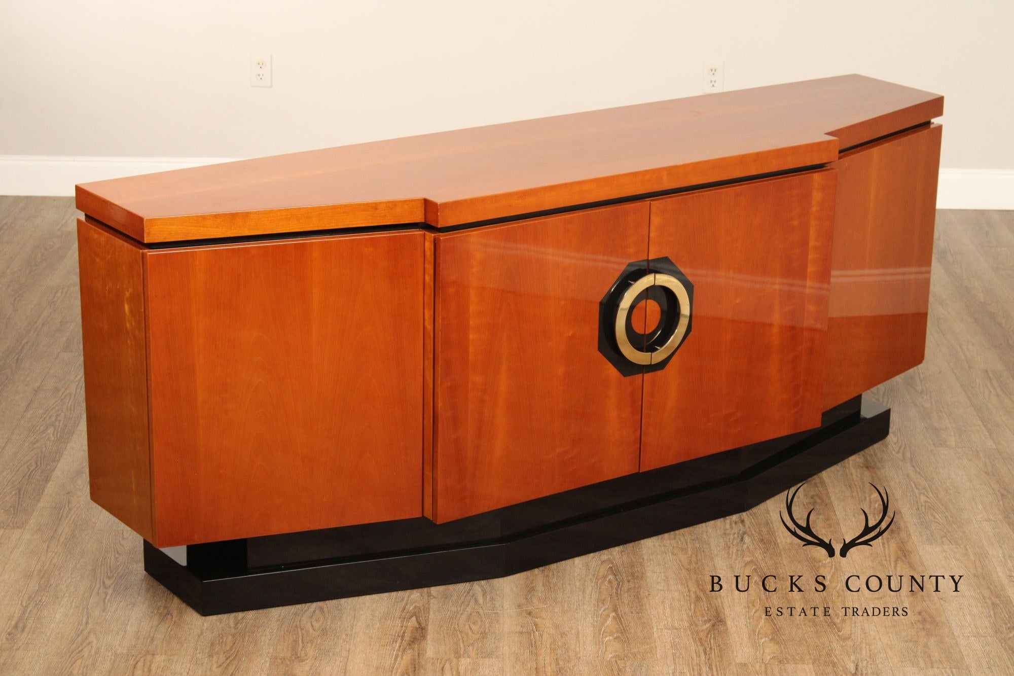 Postmodern Custom Quality Cherry Credenza Sideboard