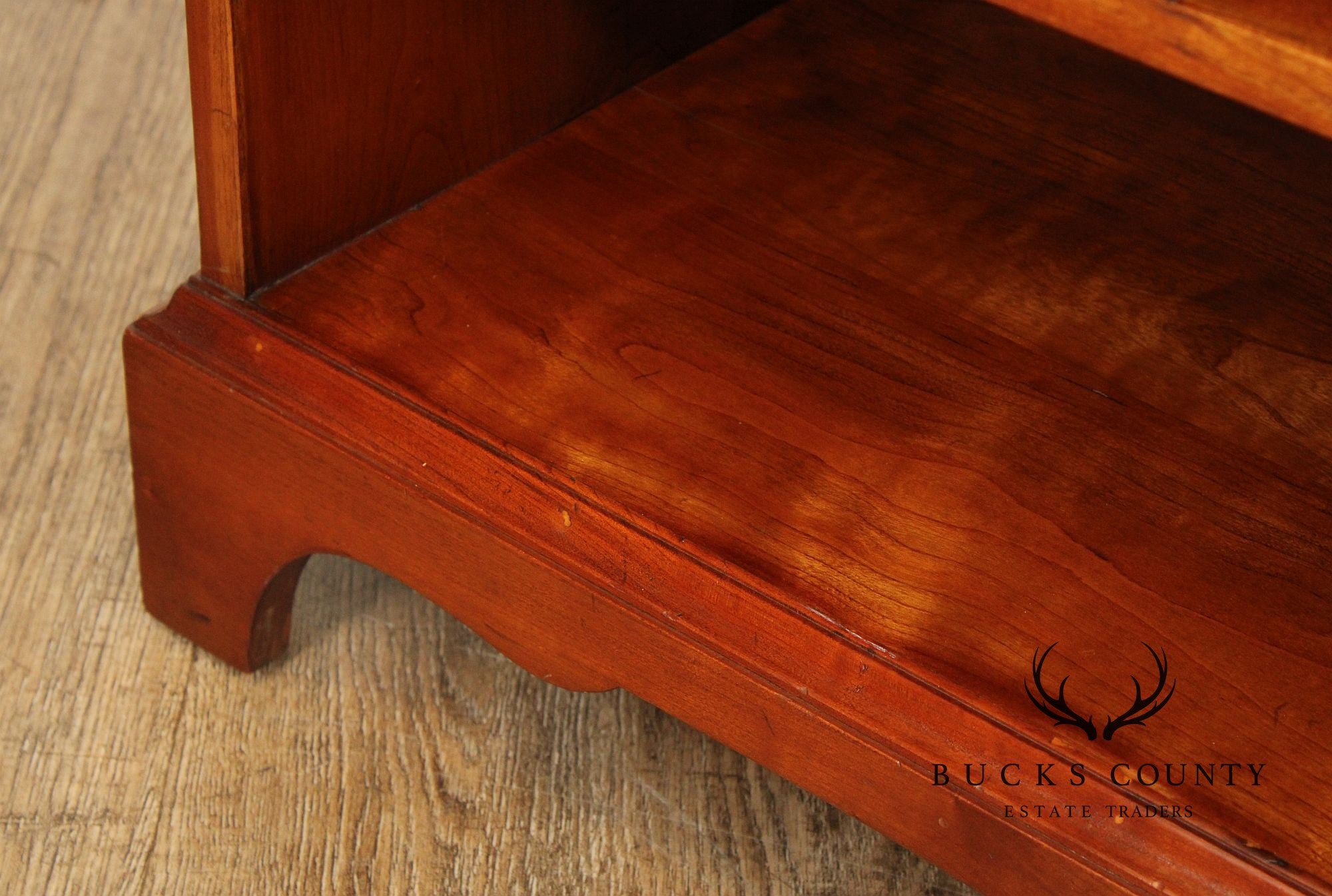 Stickley Chippendale Style Cherry Nightstands