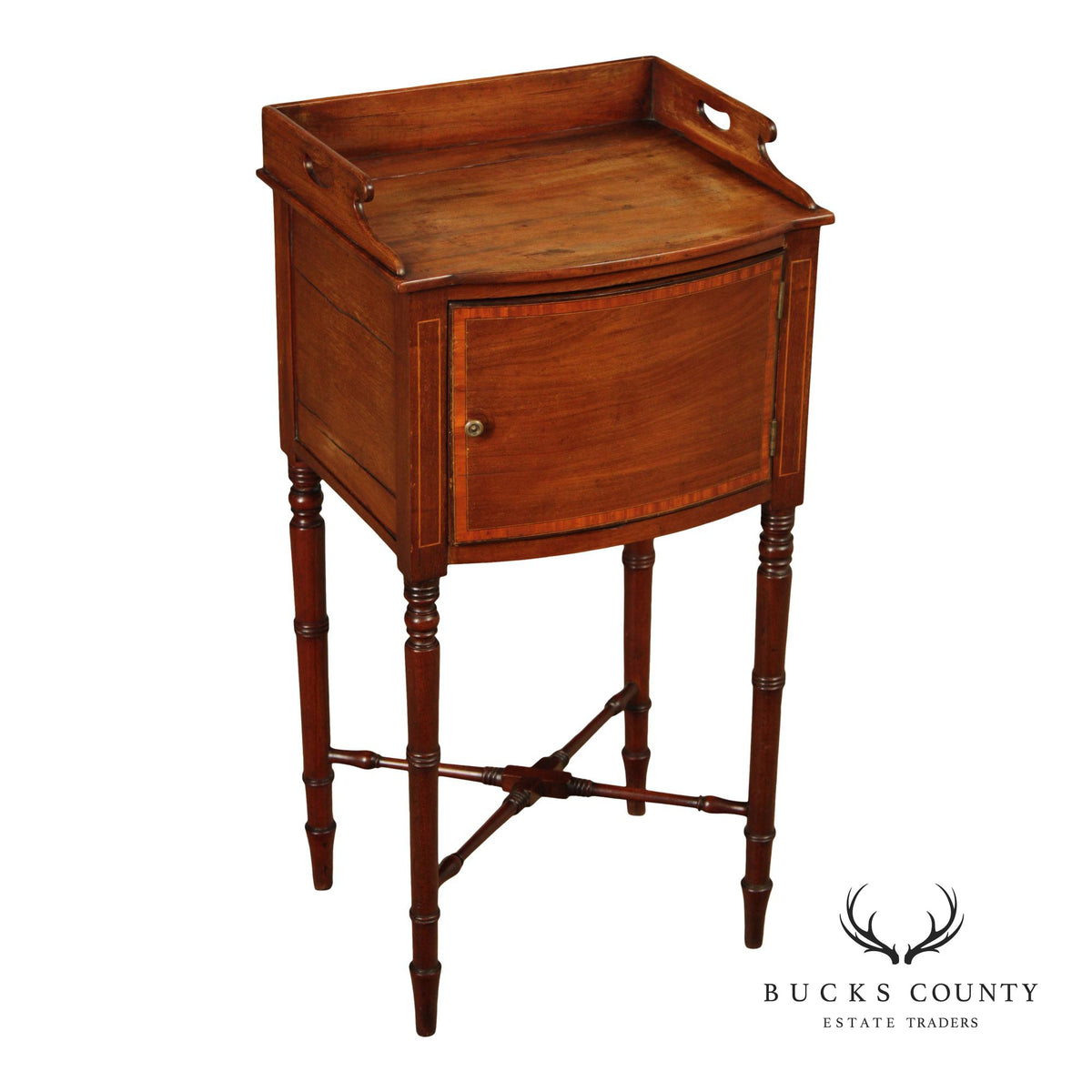 Vintage Georgian Style Mahogany Pot Cupboard