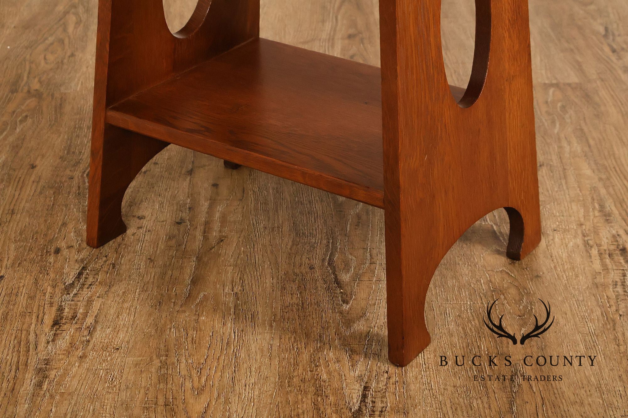 Arts And Crafts Mission Oak Tabouret