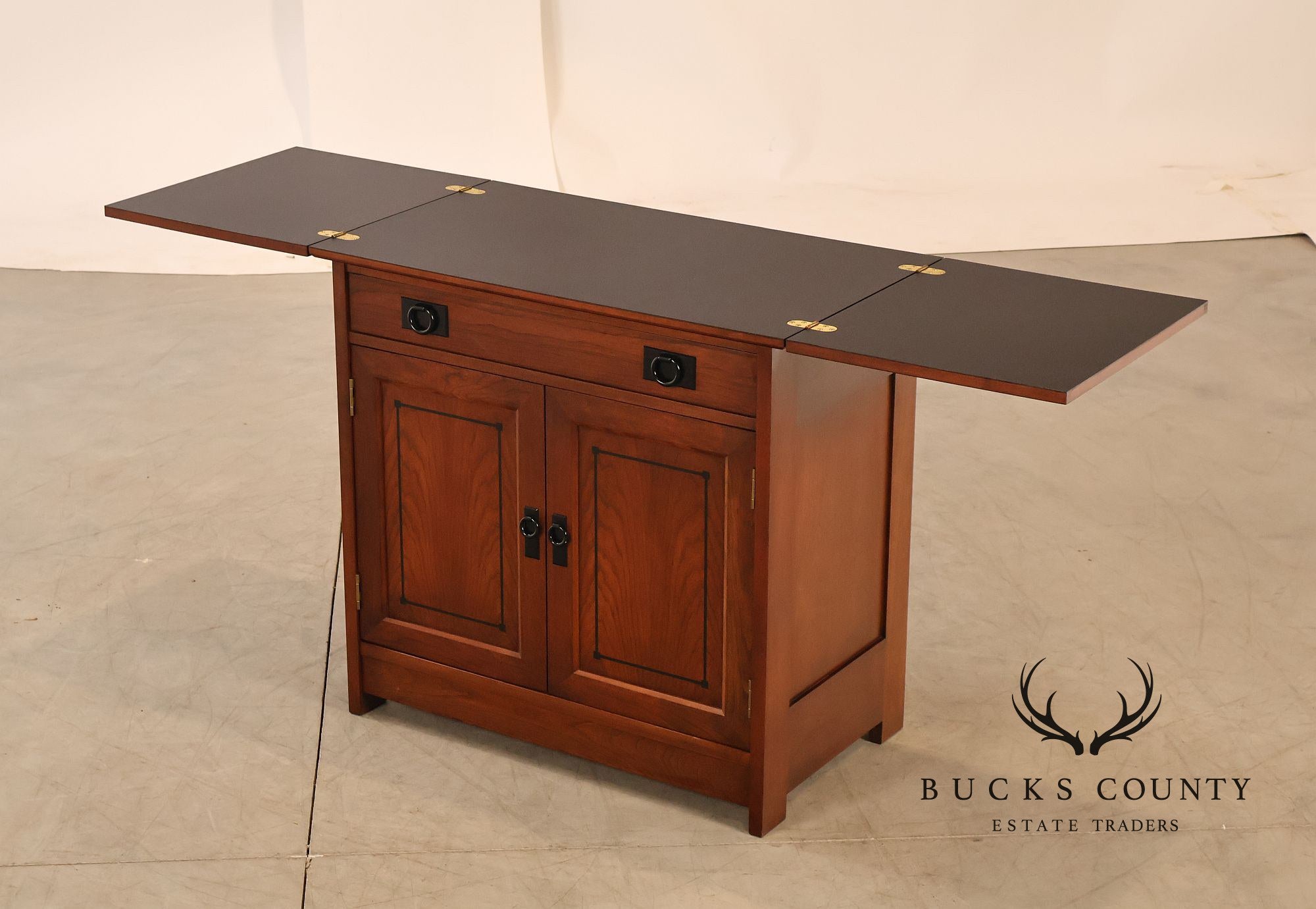 Stickley 21st Century Collection Cherry Mobile Server