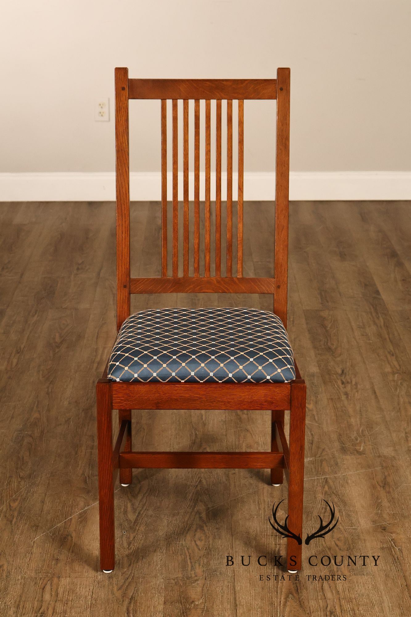 Stickley Mission Collection Set Of Eight Dining Chairs
