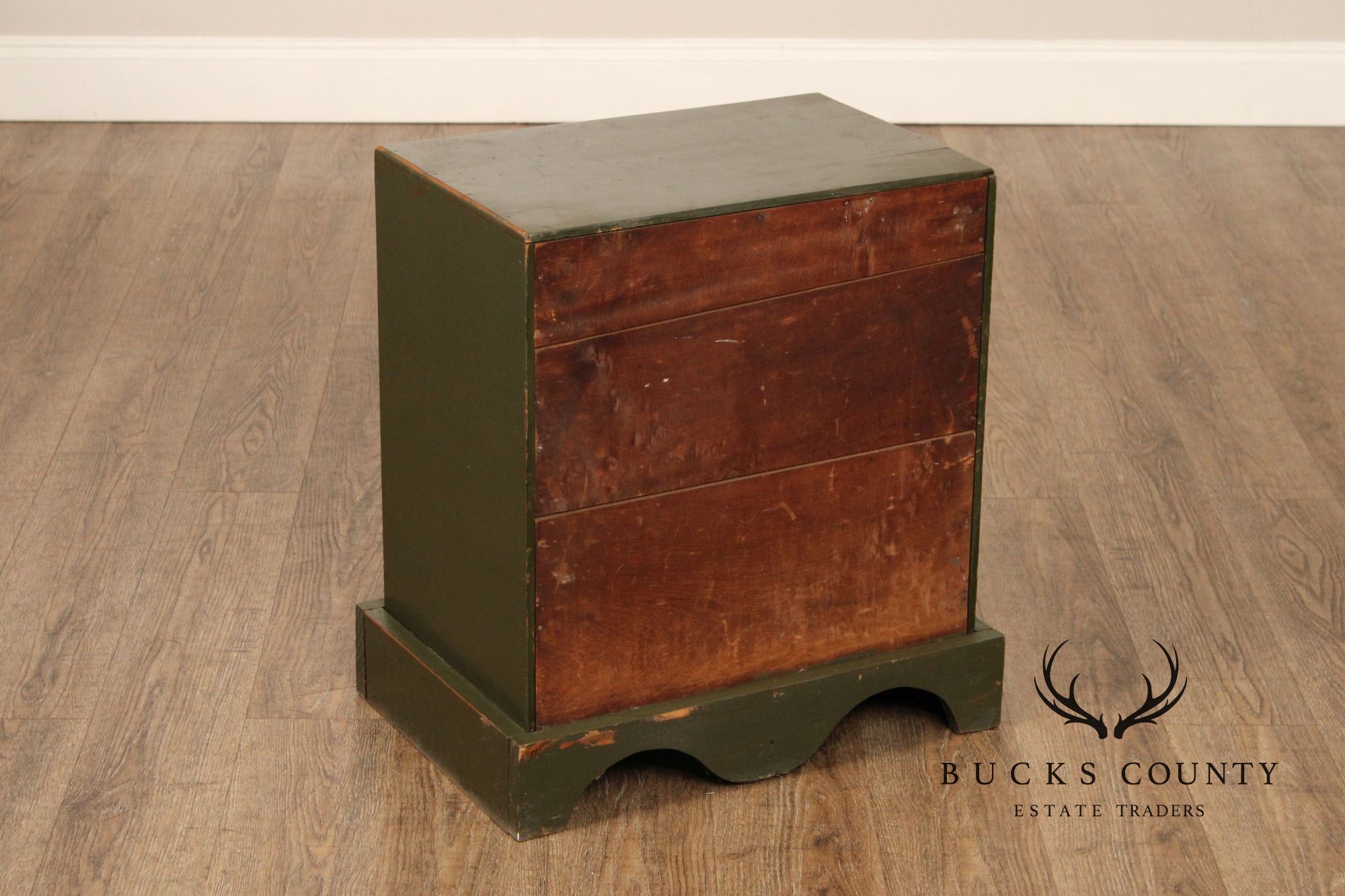 Antique Country Store Compression Spring Cabinet