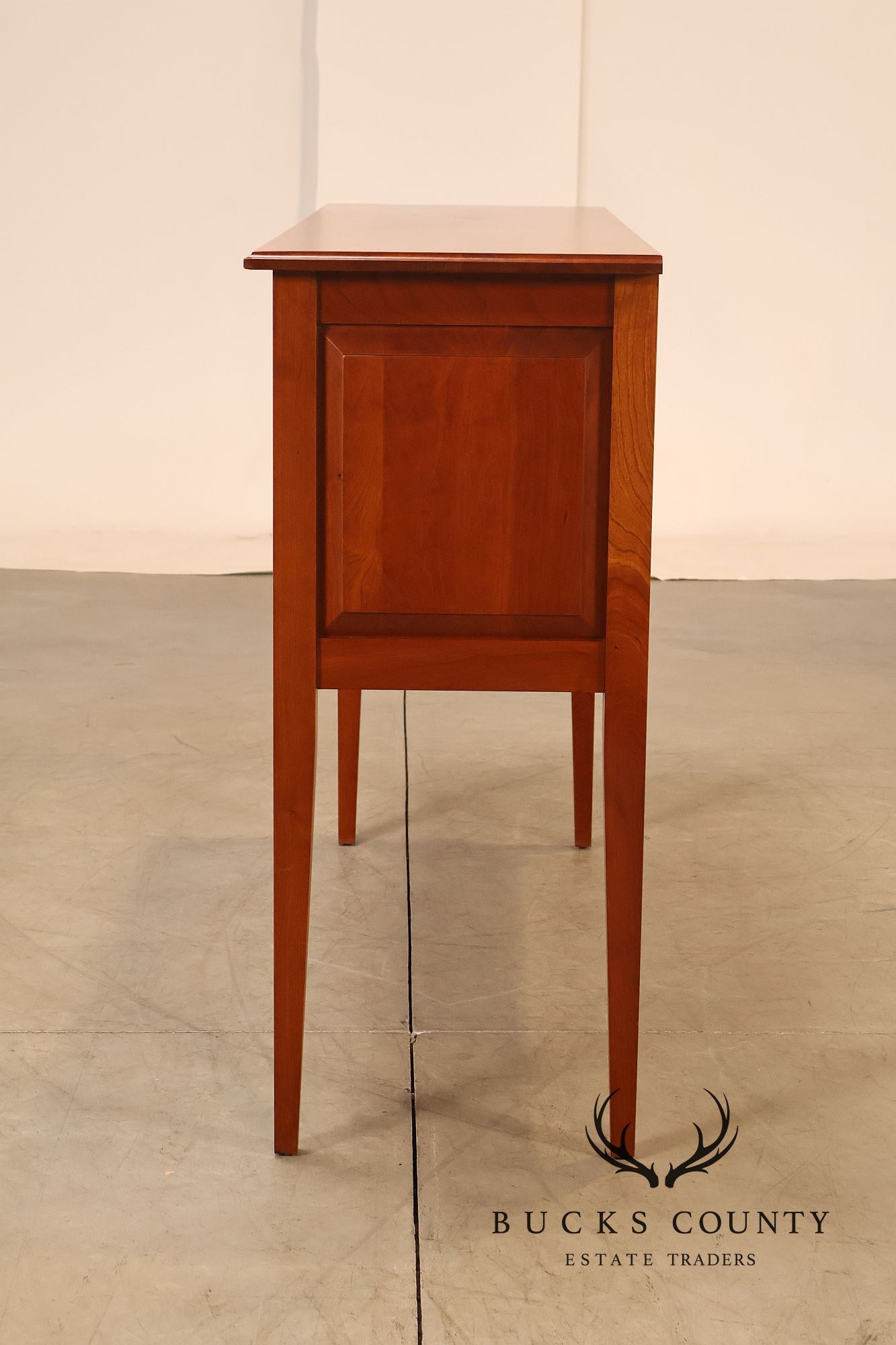 Tom Seely Hepplewhite Style Cherry Sideboard