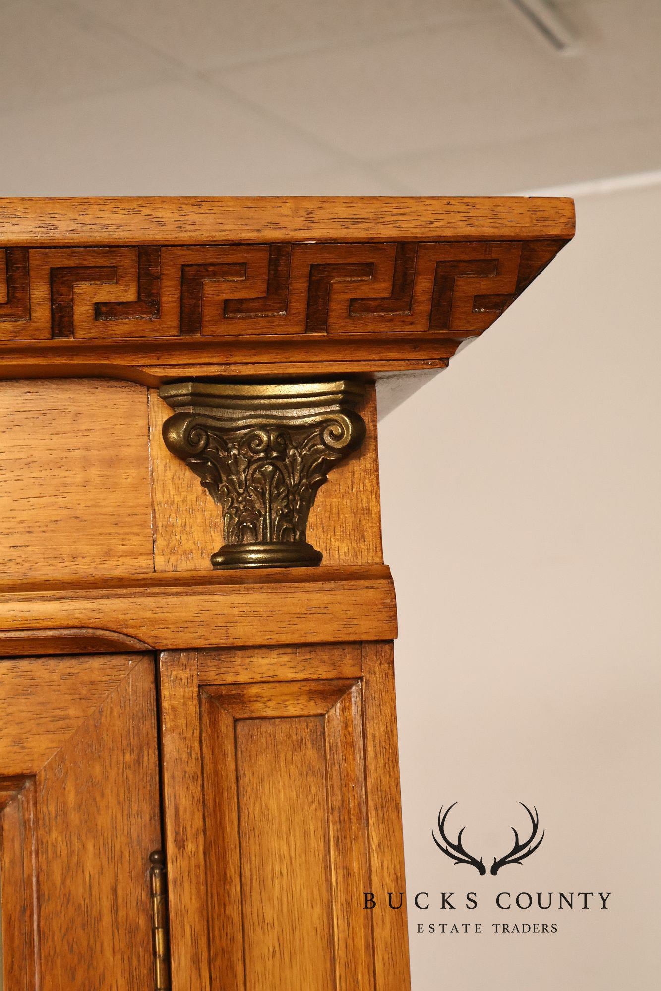 Daniel Jones Inc. Custom Regency Style Bookcase or China Cabinet