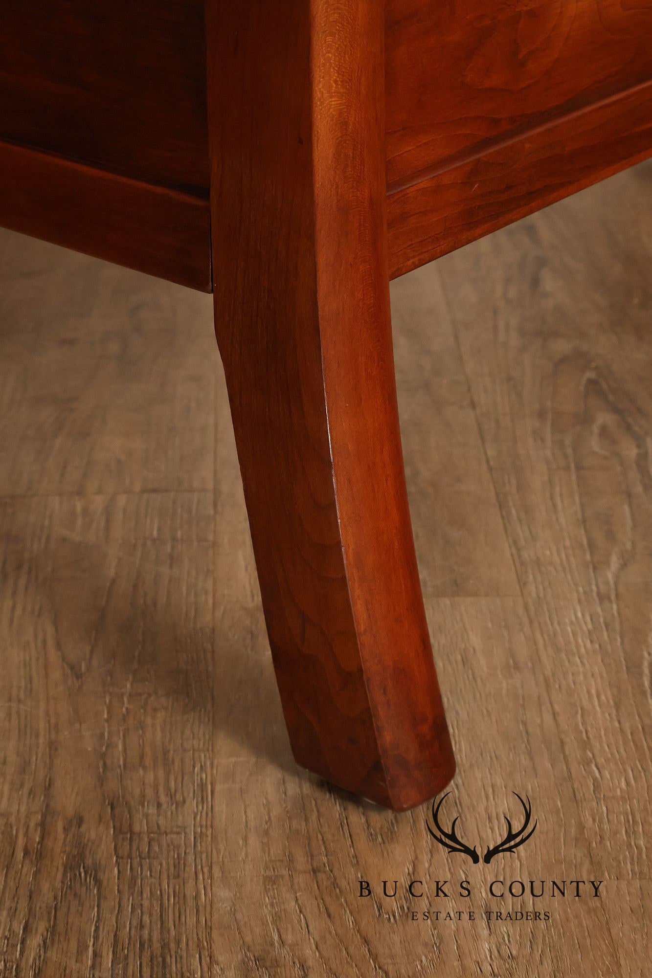 Stickley Cherry Sleigh Queen Bed