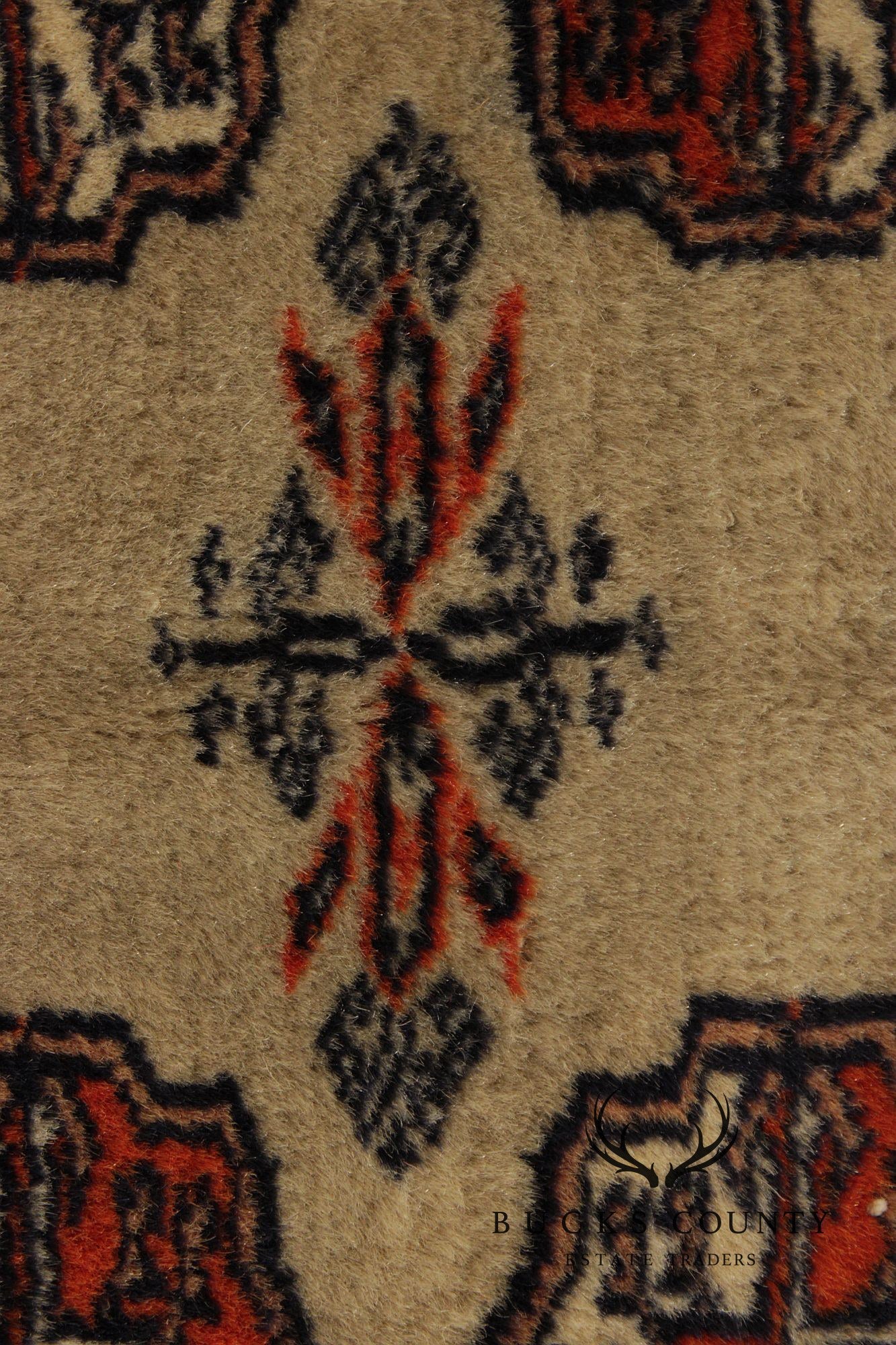 Pakistani Bokhara Wool Area Rug