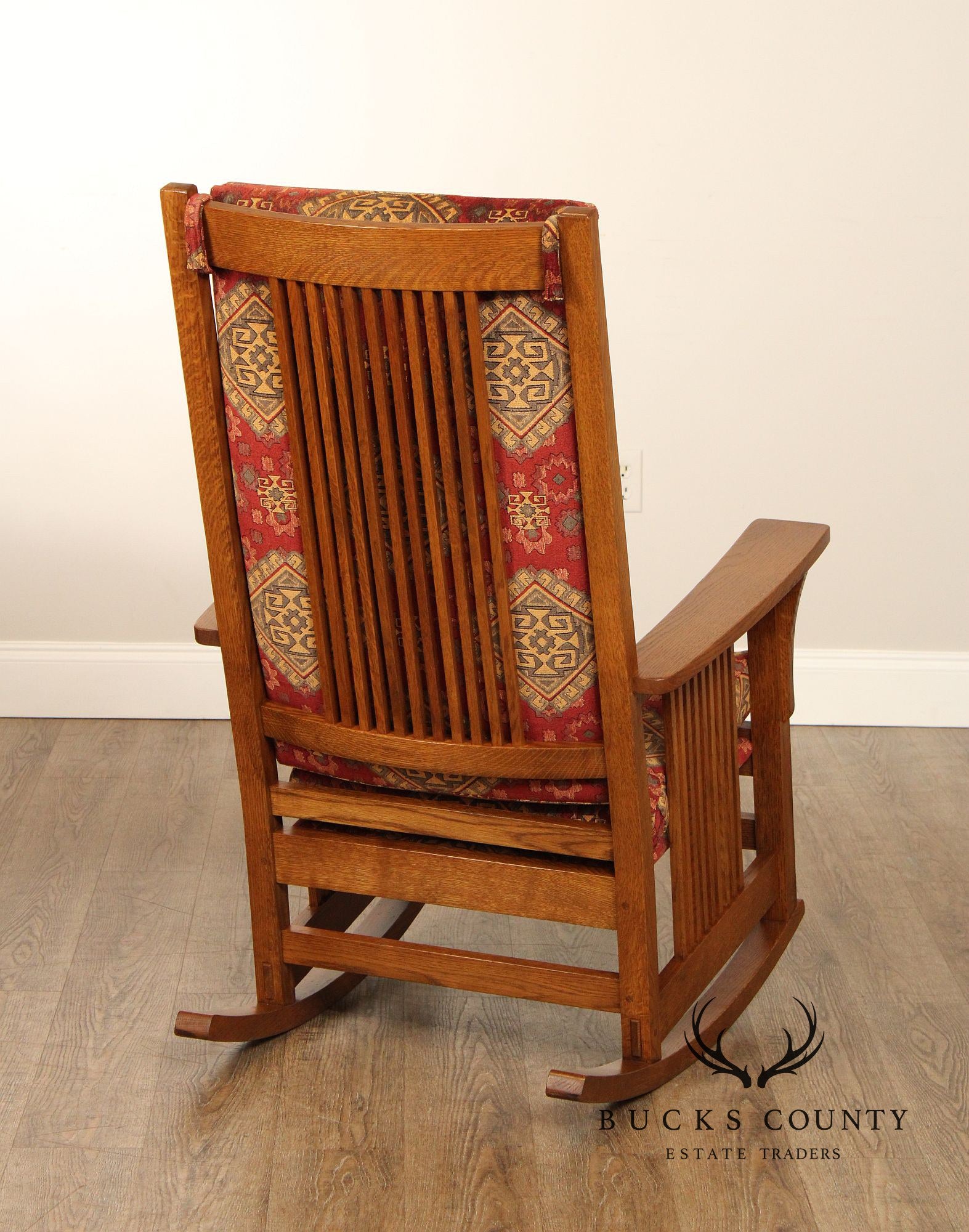 Stickley Mission Collection Oak Spindle Rocker