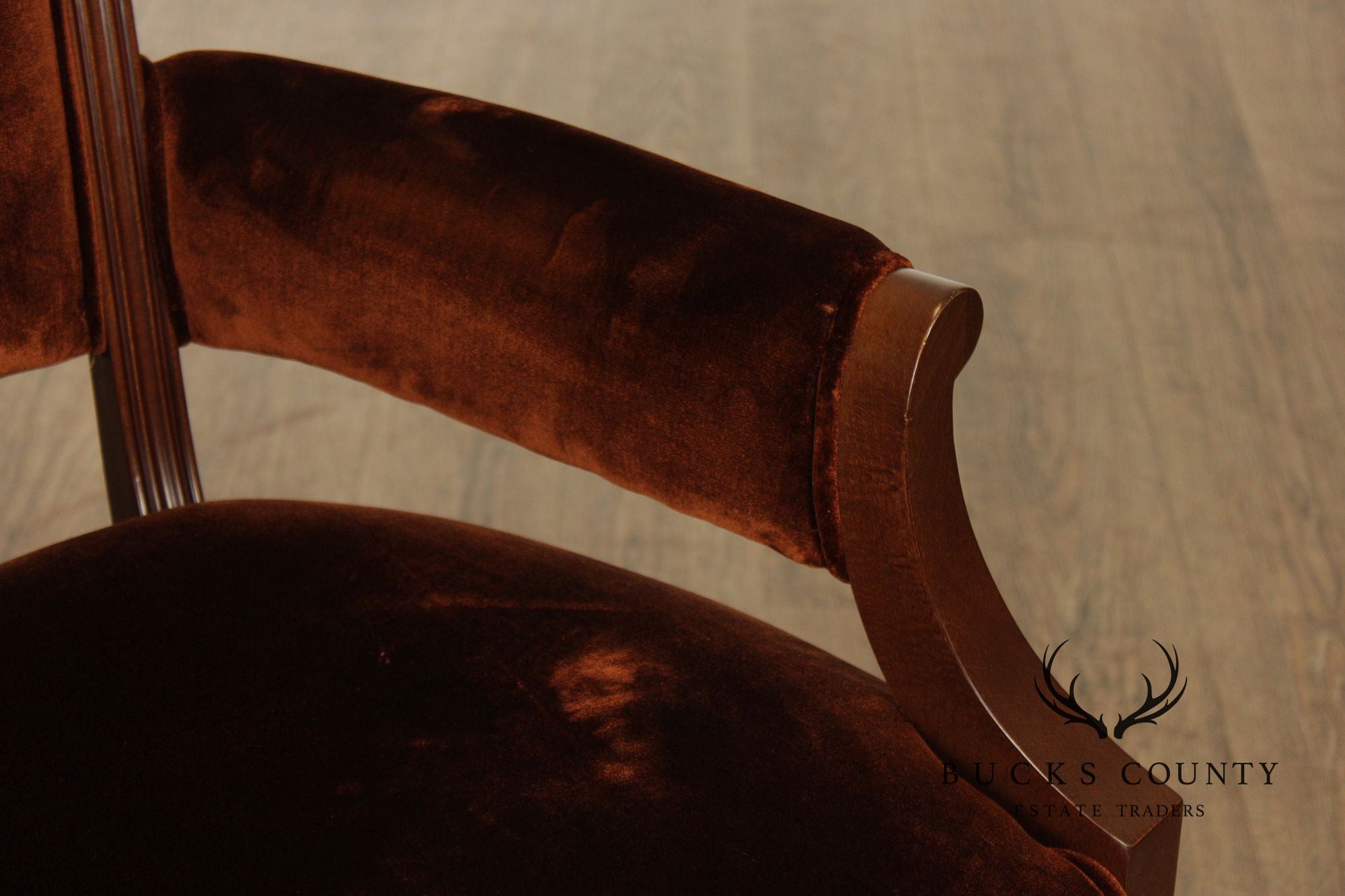 Acanto Luxury Furniture French Art Deco Style Set Of Eight Dining Chairs