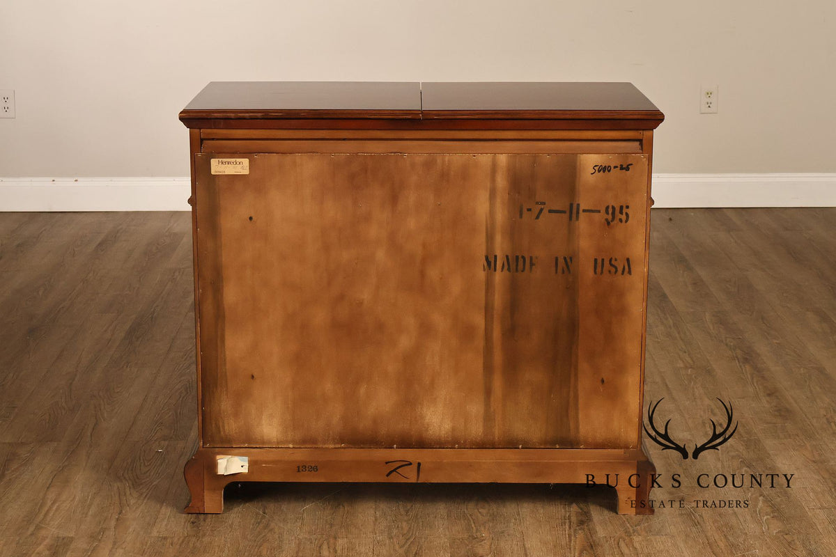 Henredon 'Rittenhouse Square' Mahogany Flip-Top Server