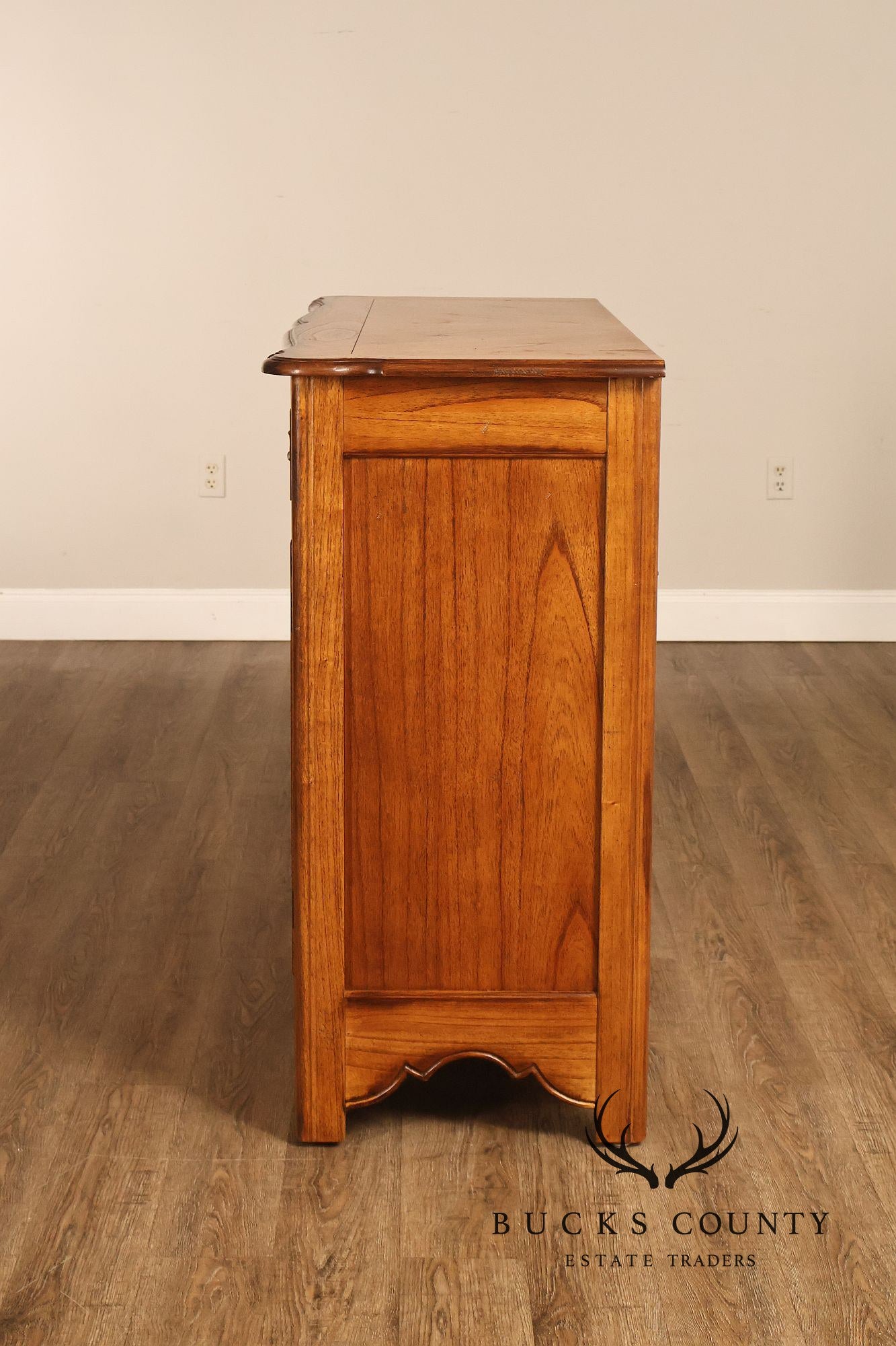 Hekman French Country Style Oak Two-Door Server