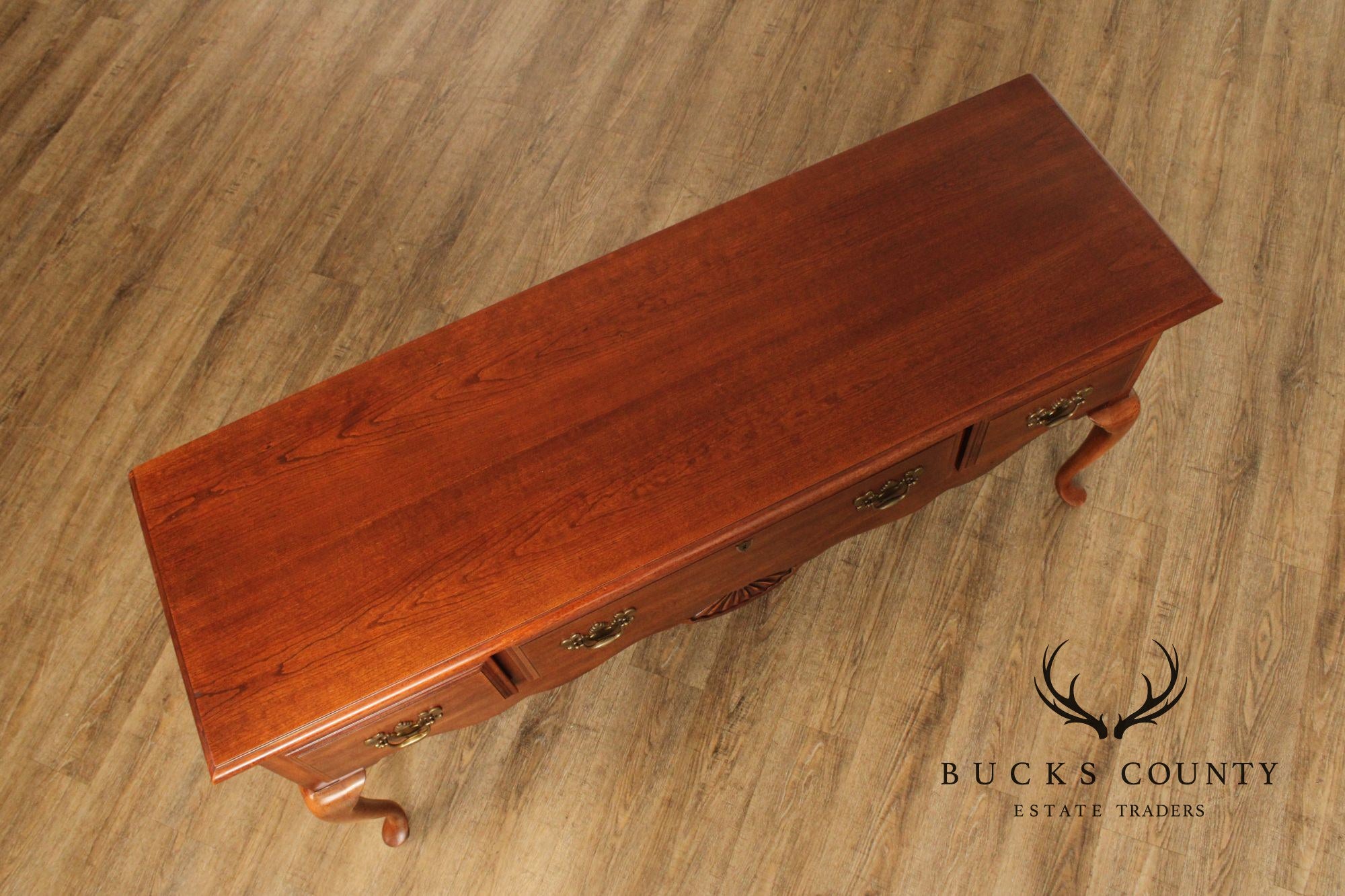 American Drew Queen Anne Style Cherry Sideboard