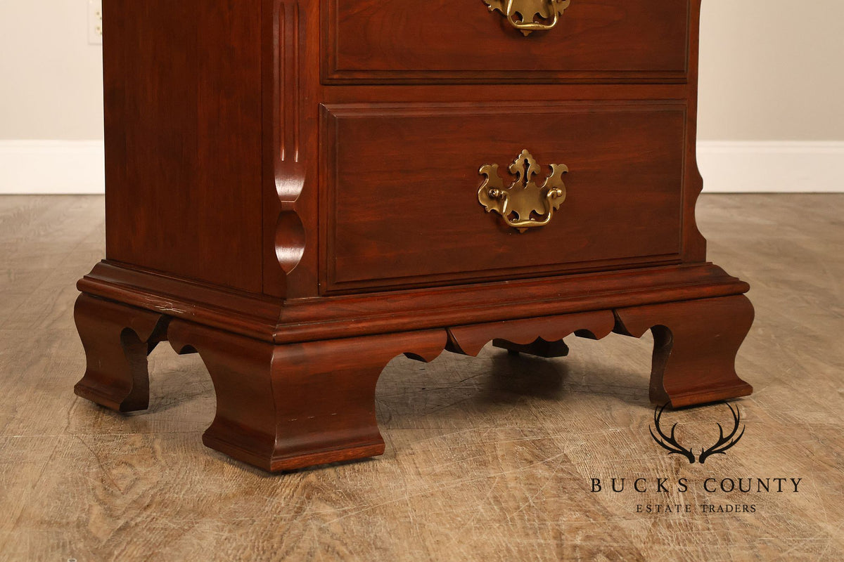 Pennsylvania House Traditional Solid Cherry Semainier Lingerie Chest