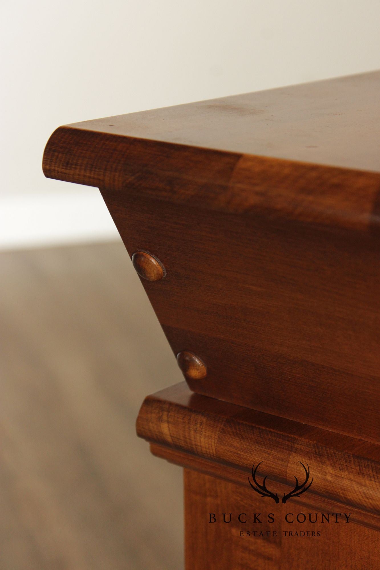 Colonial Revival Vintage Solid Maple Dry Sink