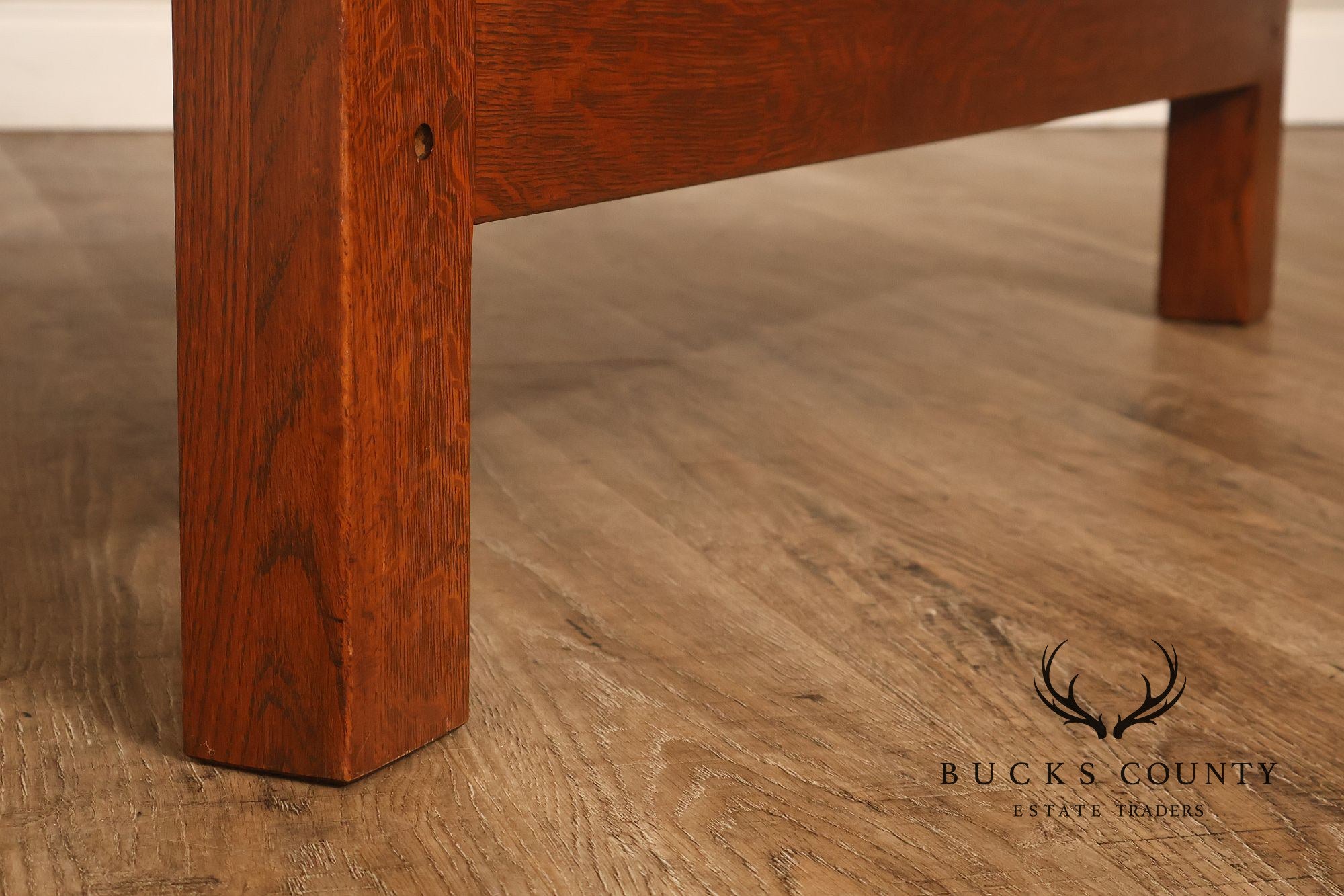 Stickley Antiquities Collection Mission Oak Twin Bed