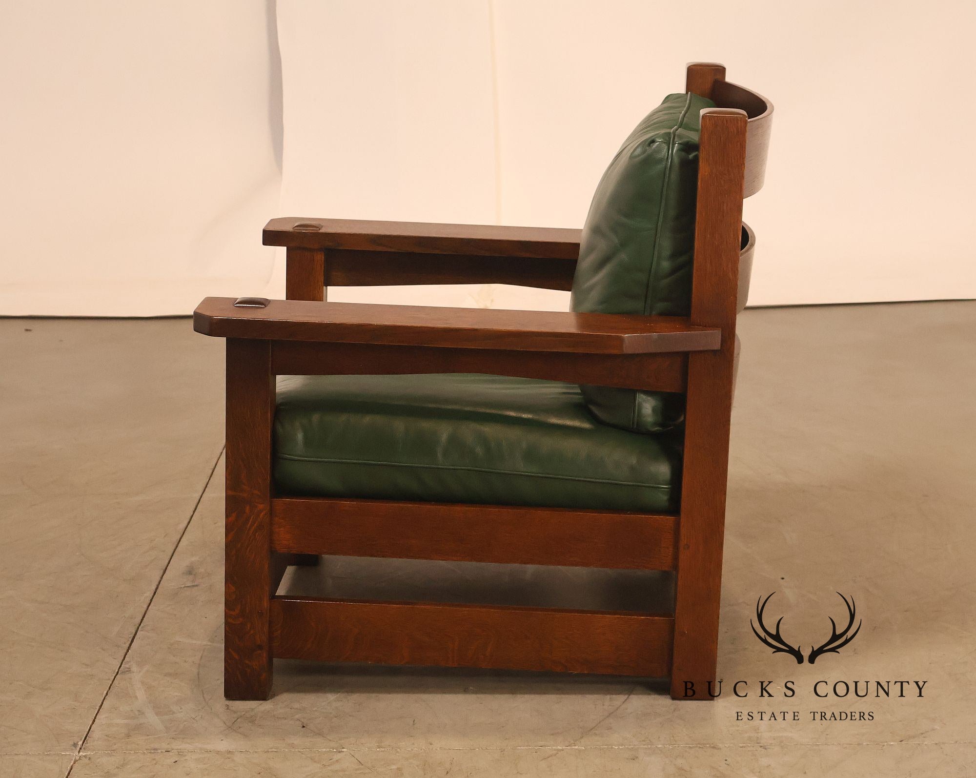 Stickley Mission Collection Oak Eastwood Lounge Chair