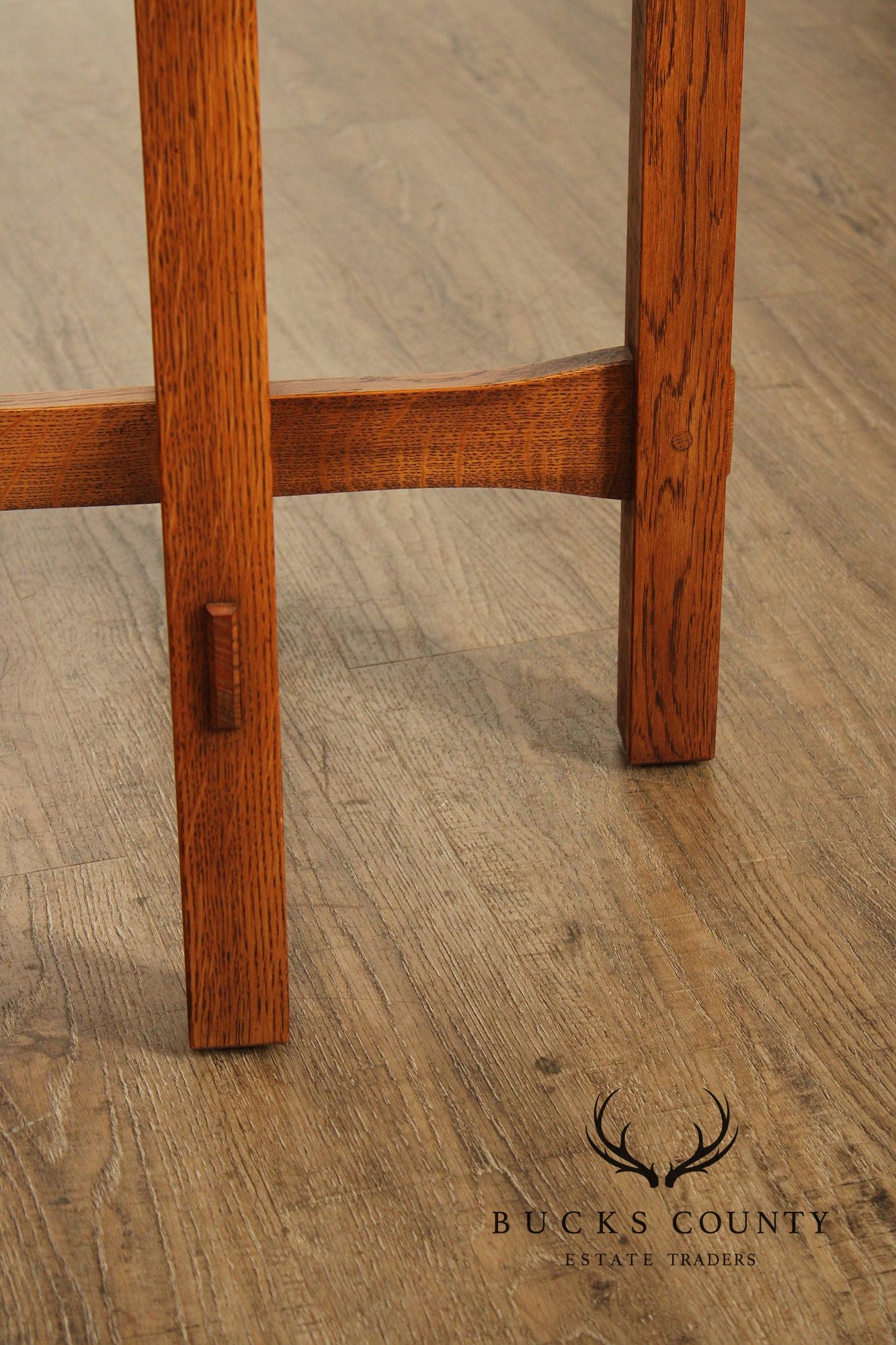 Stickley Mission Collection Oak Tabouret