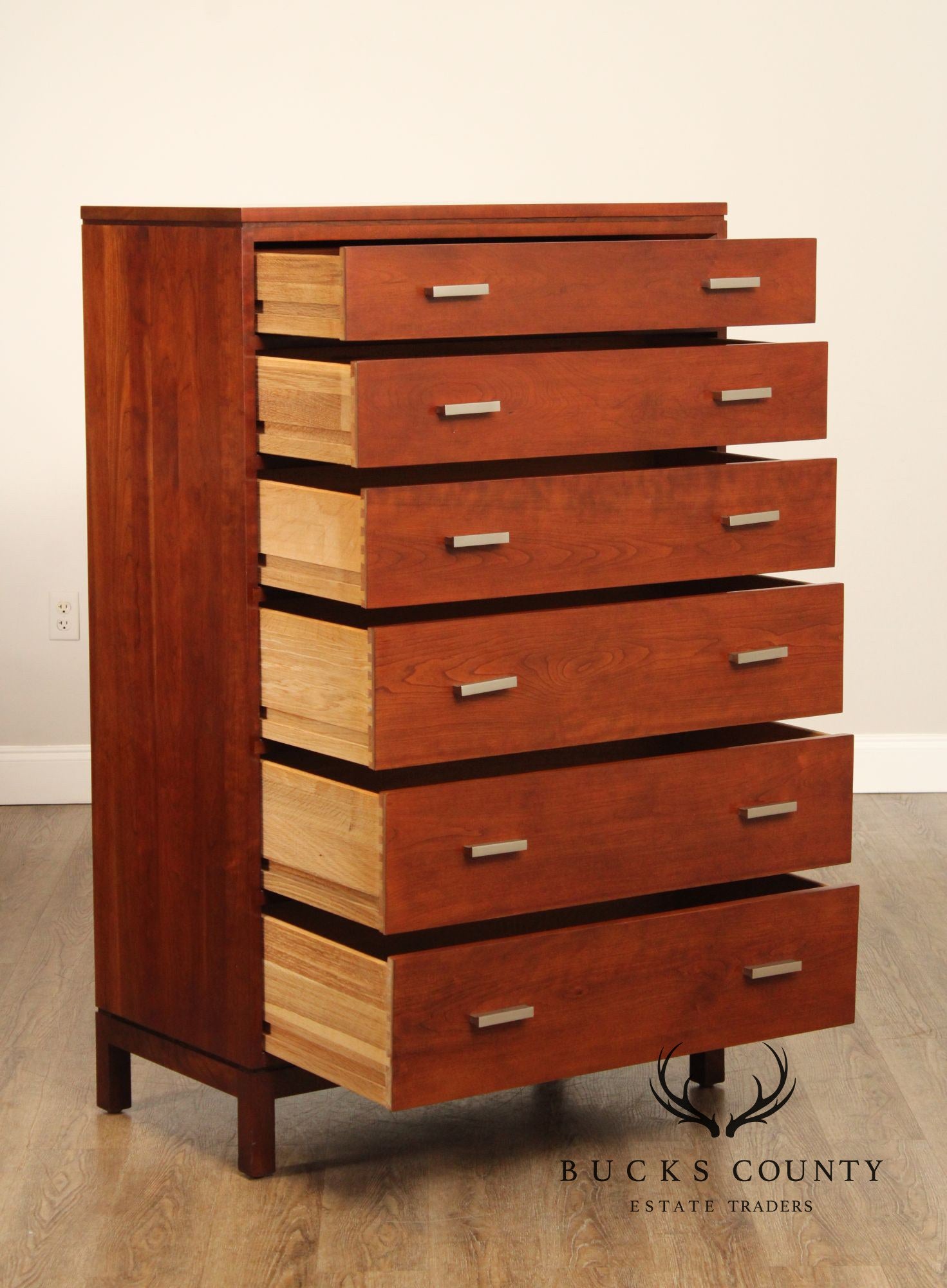 Stickley Metropolitan Collection Cherry Tall Chest