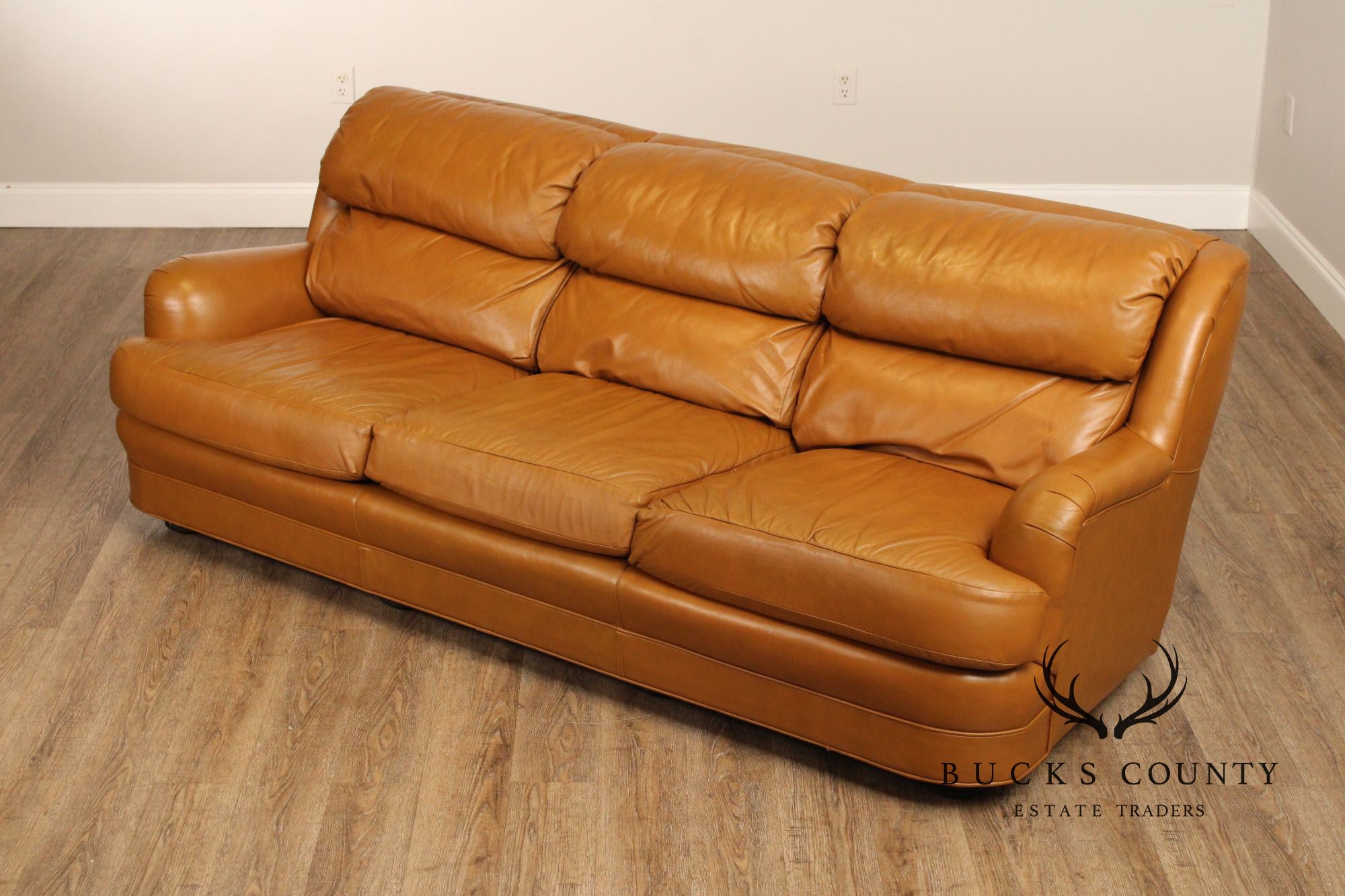 Classic Leather Inc. Vintage Three-Seat Sofa